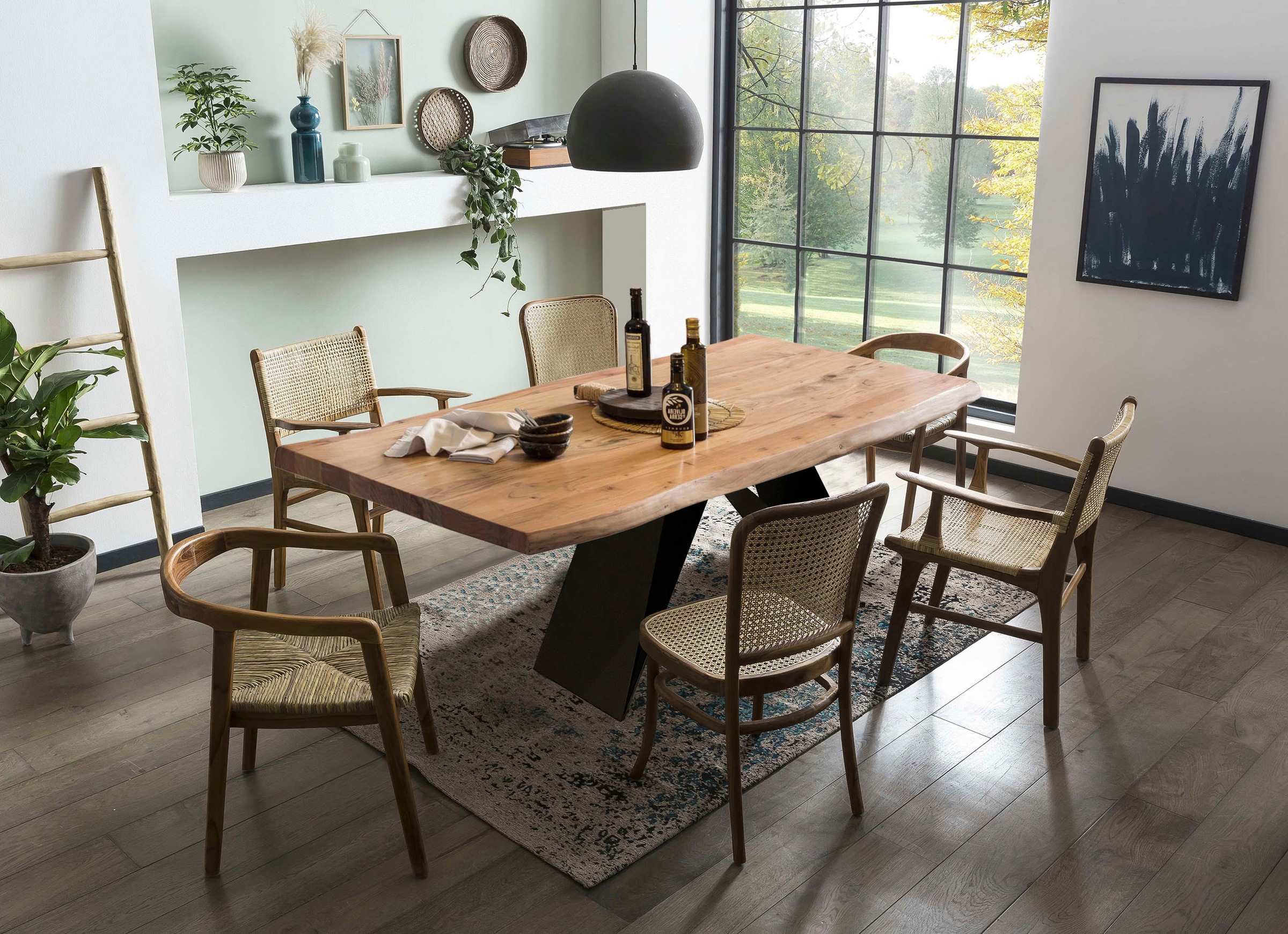 Thumbnail - SIT Esstisch 1 Stk. tlg. mit Baumkante wie gewachsen