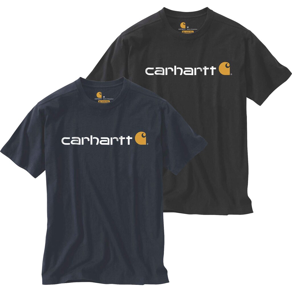 Carhartt T-Shirt »Logo«, (Set, 2er Set)