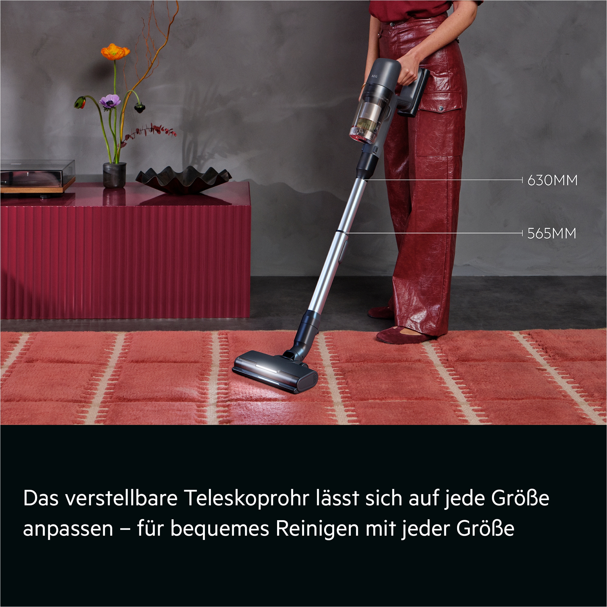 AEG Akku-Hand-und Stielstaubsauger »AP72UB21ES« Leistungsstark-HEPA-Filter; hygienischer All-in-One Station