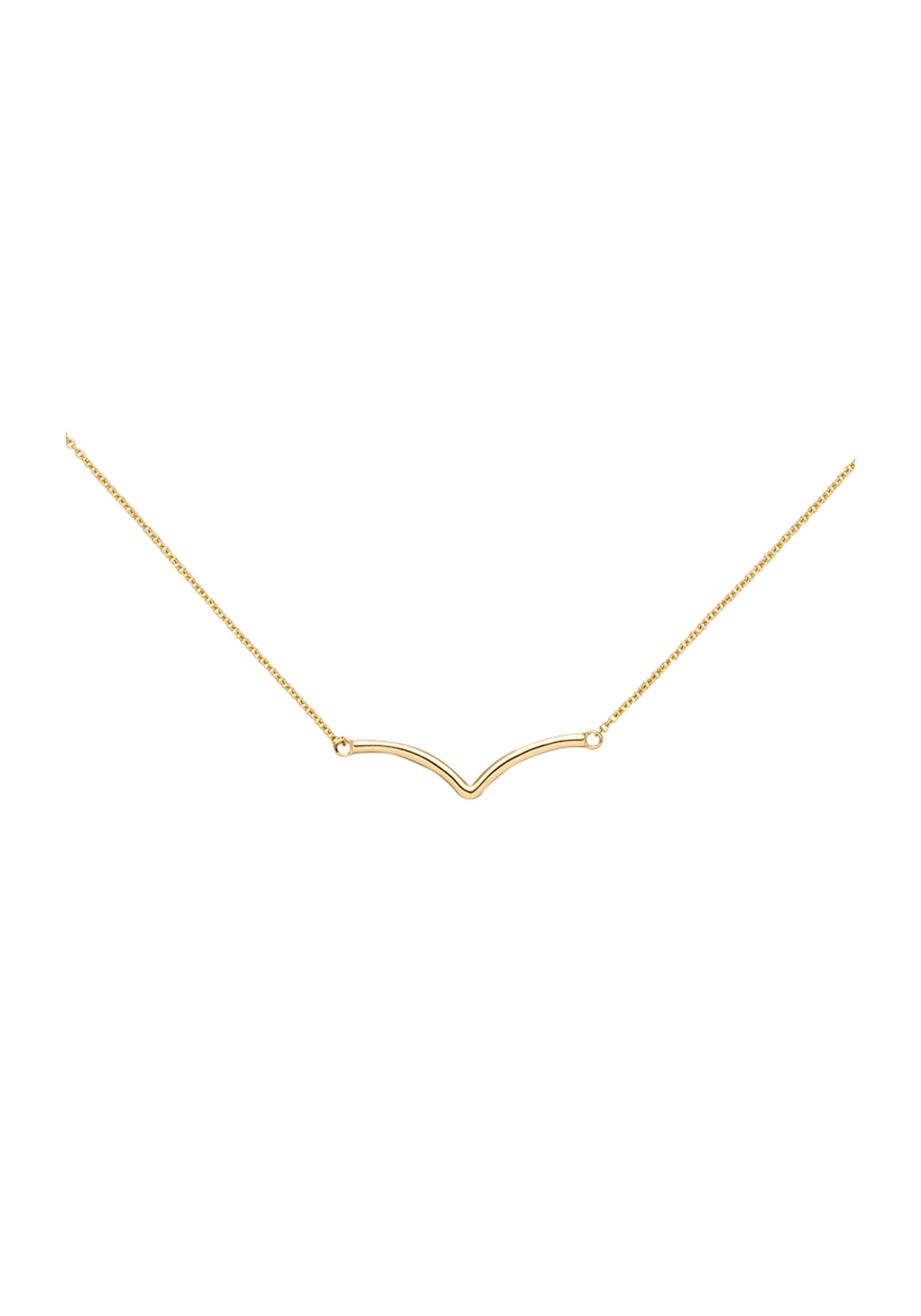 JOBO Kette mit Anhänger »Goldkette Colier 45 cm« 585 Gold