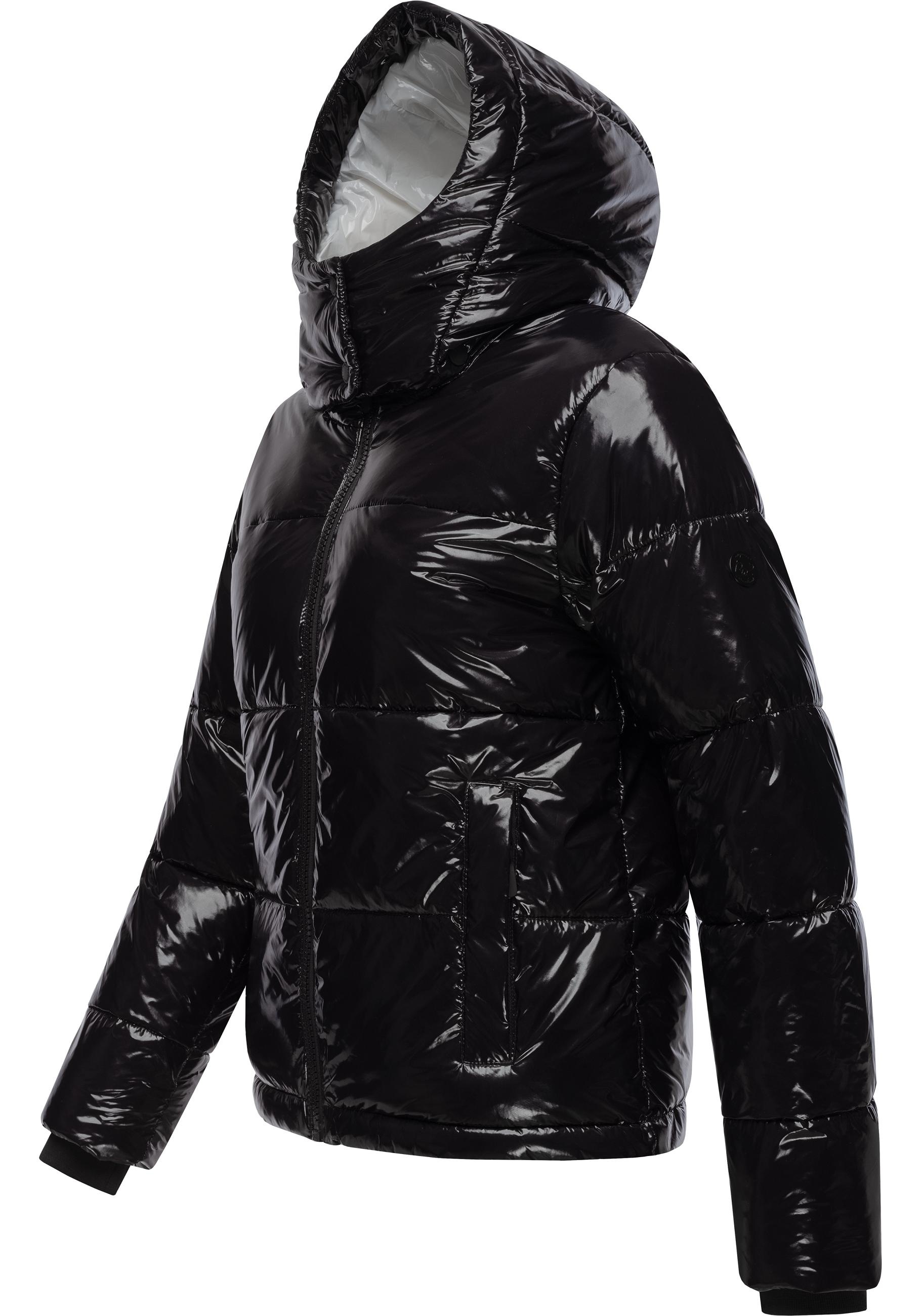 Ragwear Steppjacke »Roobie«, mit Kapuze, super stylische, gänzende Damen Winterjacke
