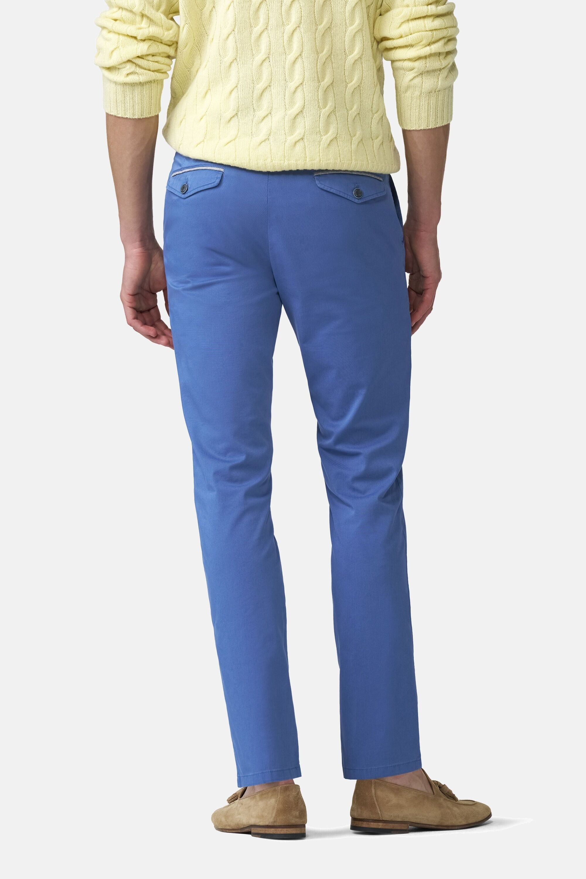 MEYER Chinos »Paris 1-5073«  mit buntem Innenfutter