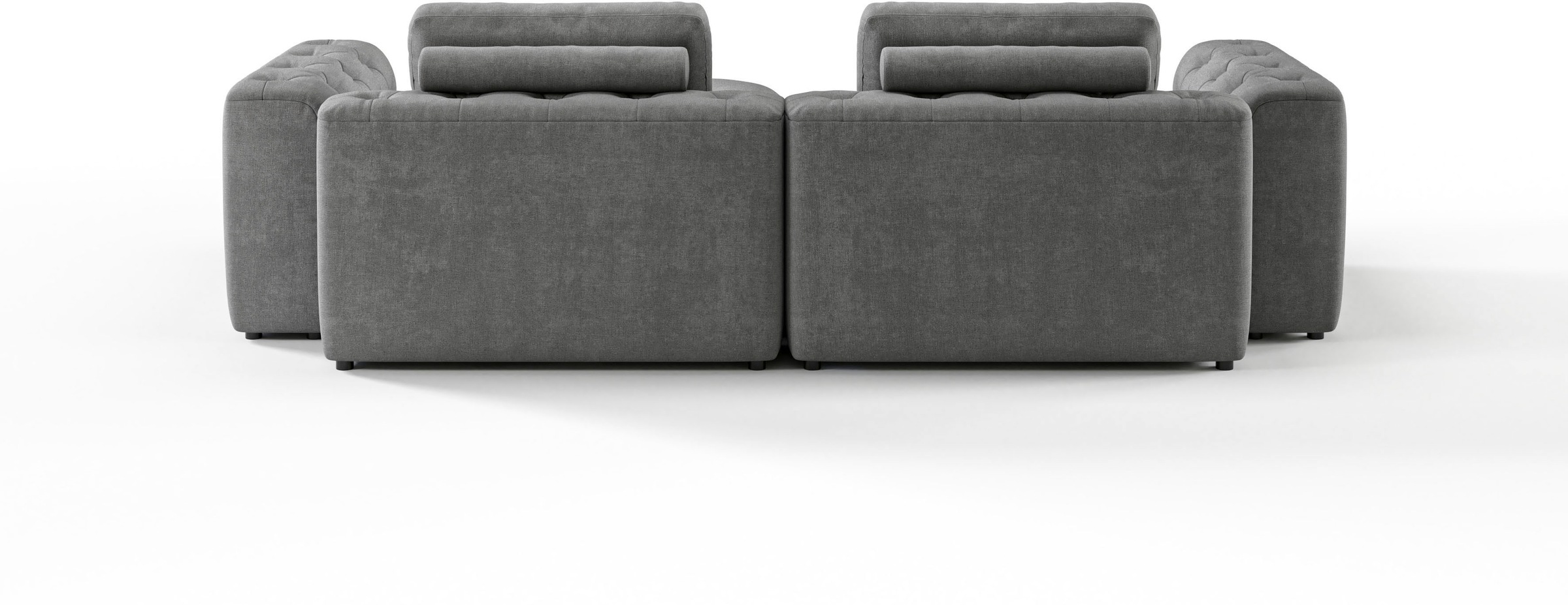 RAUM.ID Ecksofa »Cushid L-Form«, Modulset, bestehend aus 3 Teilen