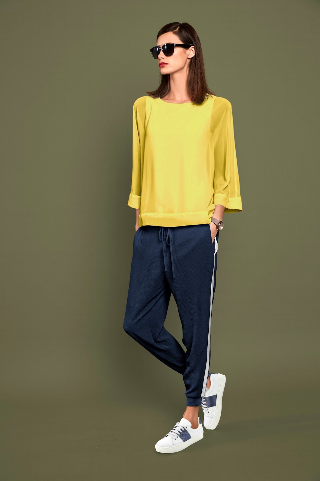 heine Blusenshirt "Blusenshirt" 1 Stk. tlg. günstig online kaufen