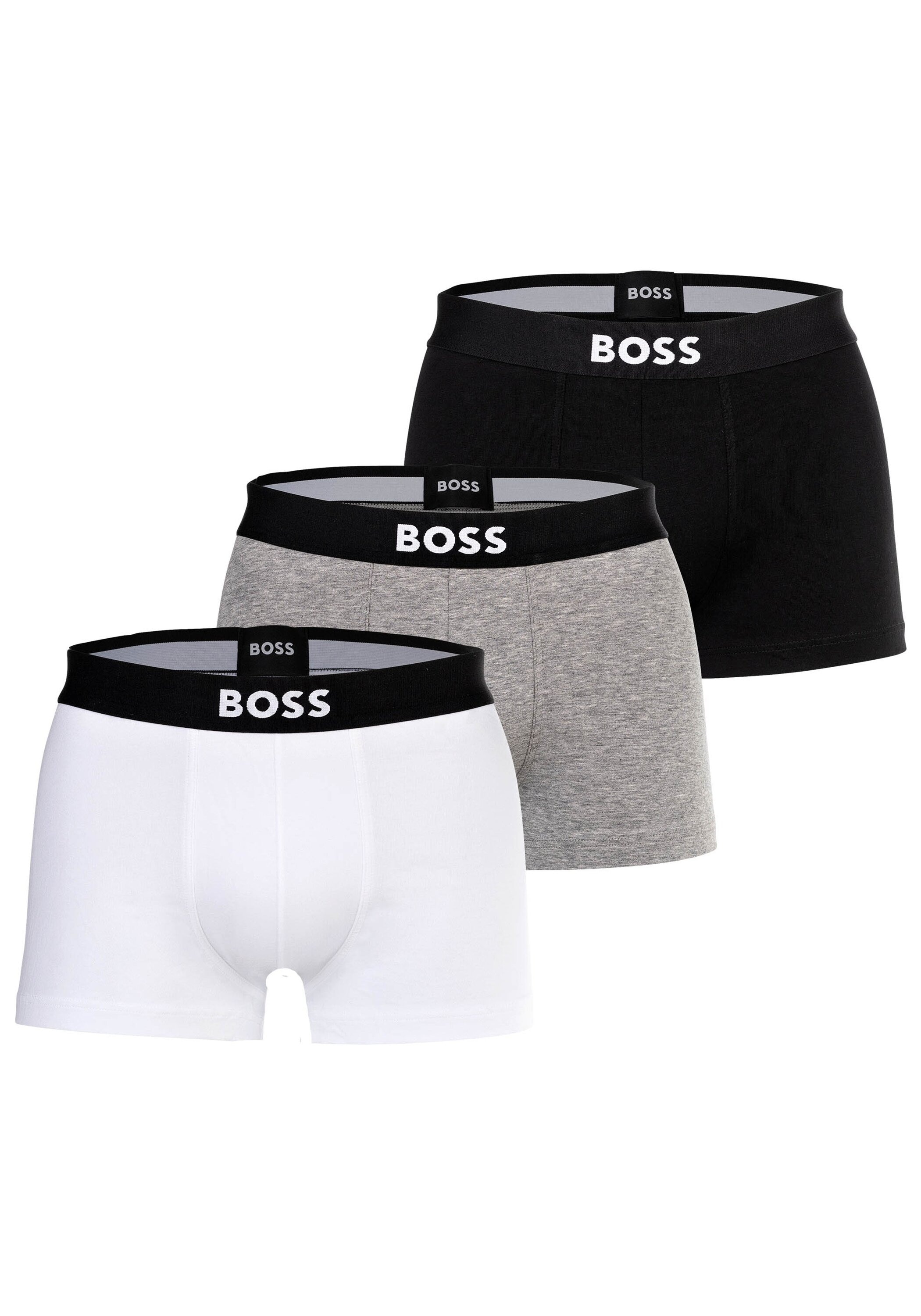 BOSS Trunk "3P Trunk BOSS ONE" mit unifarbenen Bund günstig online kaufen