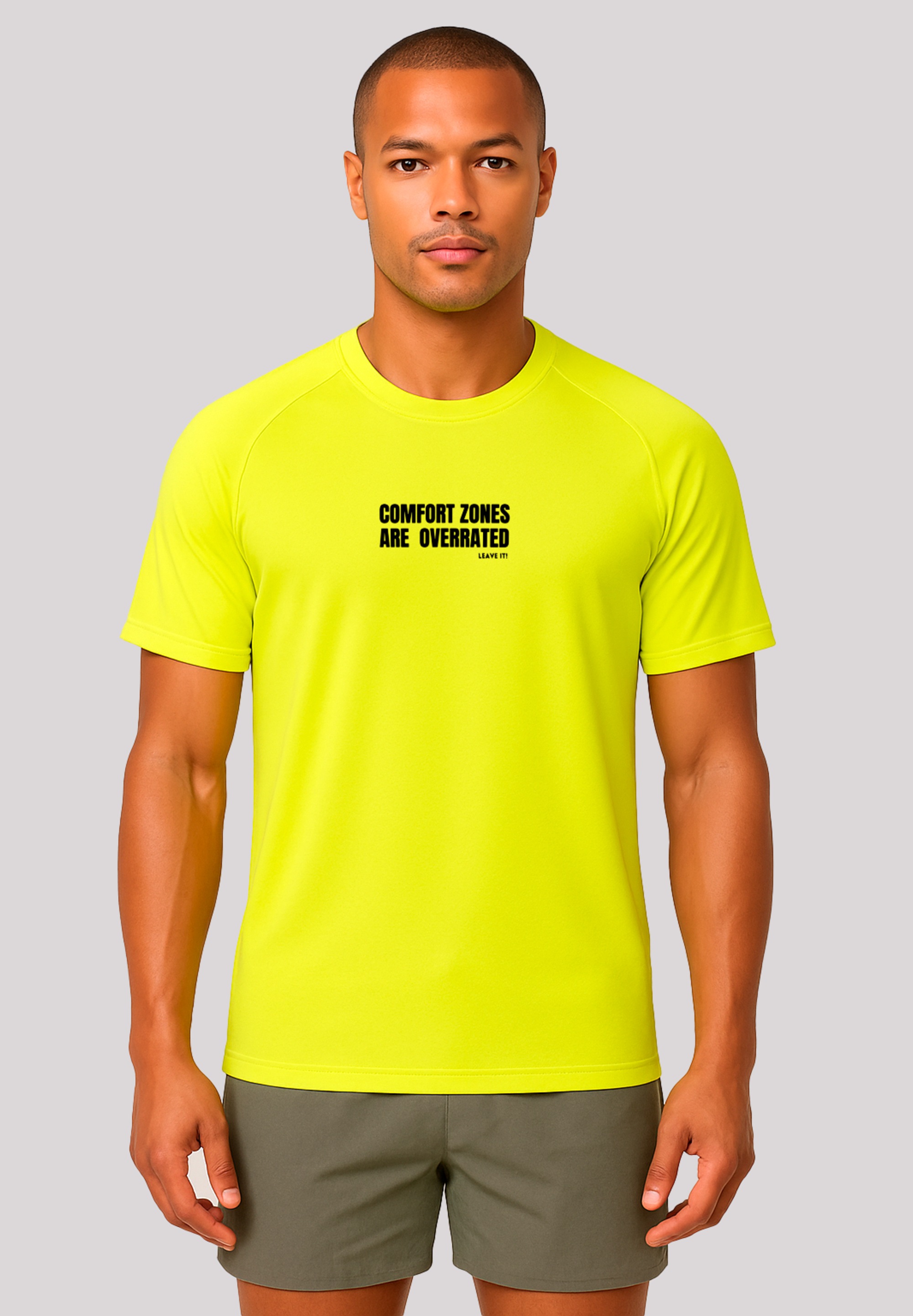 F4NT4STIC T-Shirt "Sports Comfort Zones Are Overrated T-Shirt", Sport Shirt günstig online kaufen