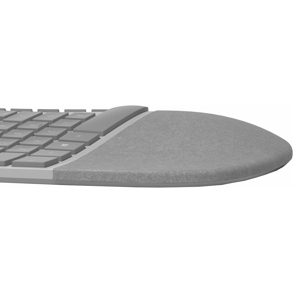 Microsoft ergonomische Tastatur »Surface«, (Handgelenkauflage-ergonomische Form), Alcantara®