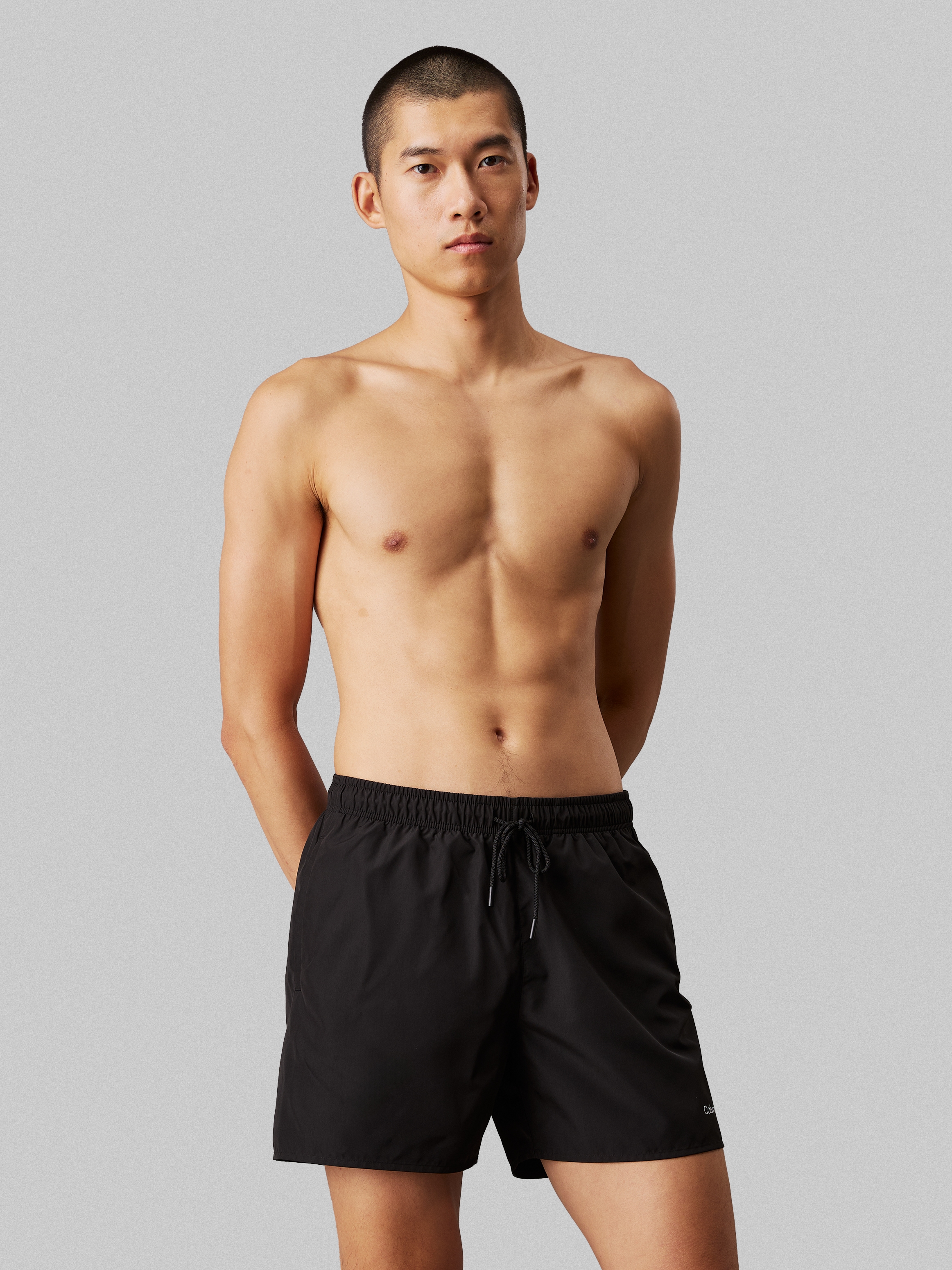 Calvin Klein Swimwear Badeshorts, (Packung, 2 St., 2er-Pack), mit Logo