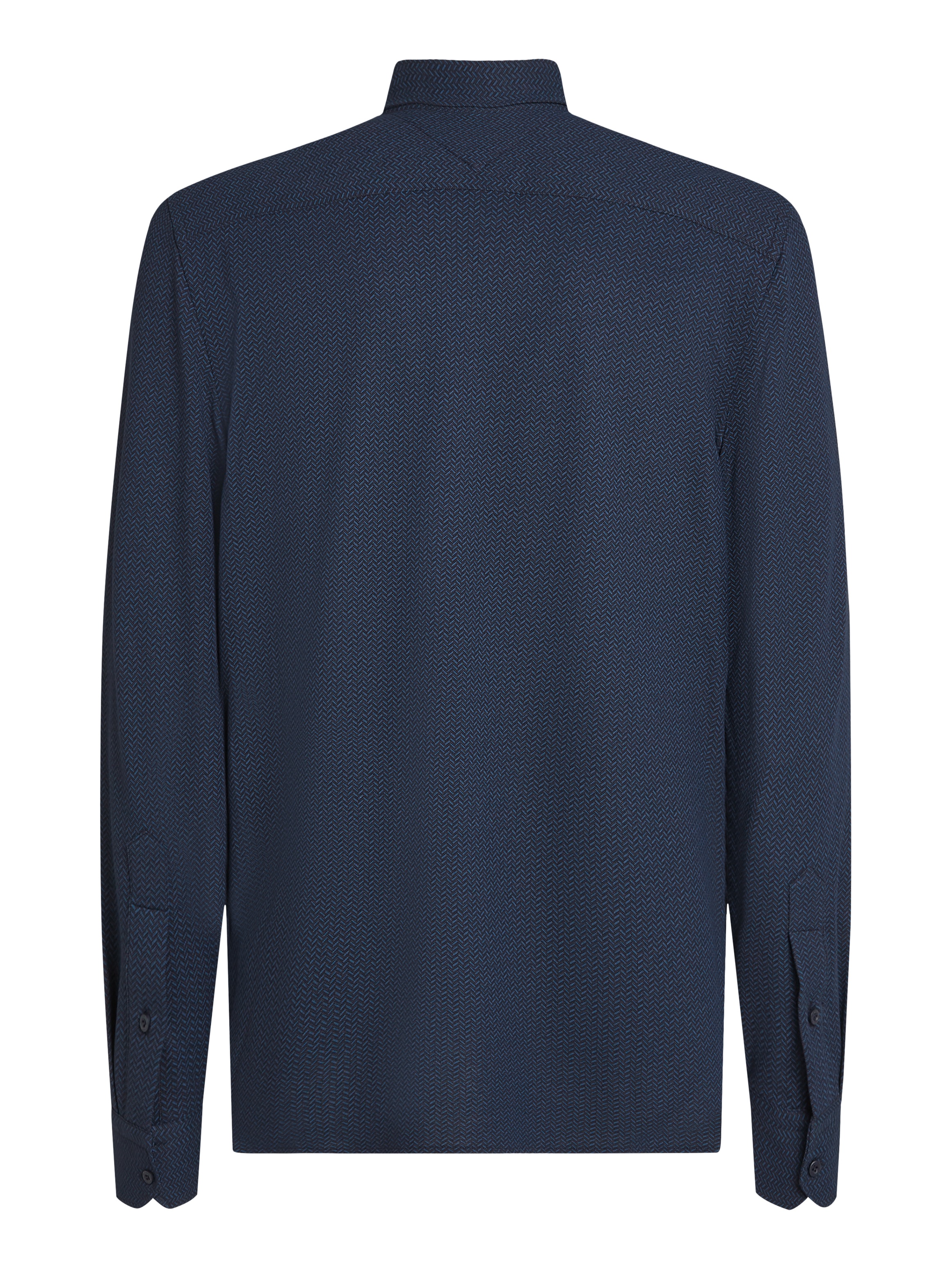 Tommy Hilfiger Businesshemd »PERFORMANCE OXF PIQUE PRT SHIRT«, mit Fischgratmuster