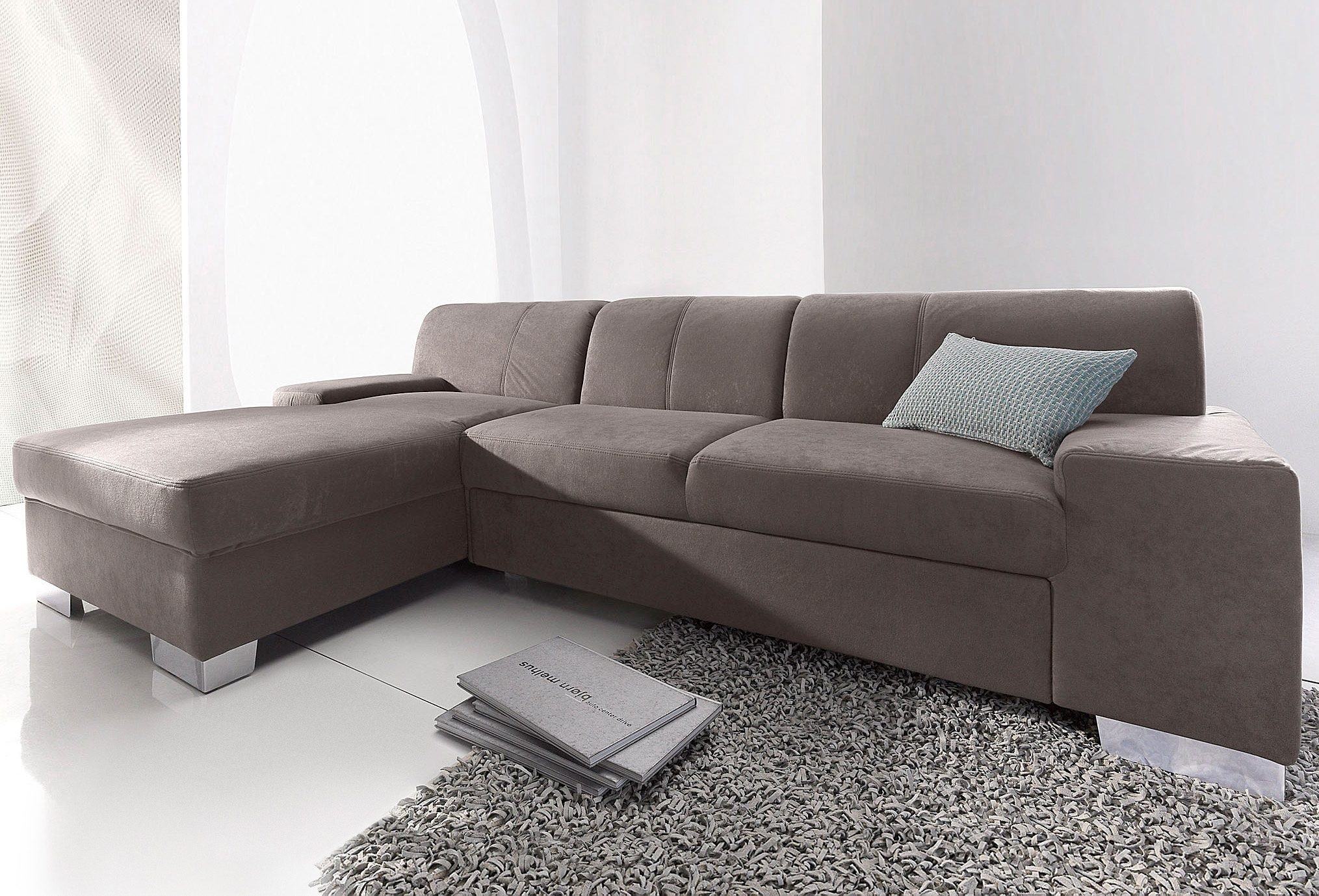 DOMO collection Ecksofa "Star, zeitlose Formensprache, elegante Optik, Brei günstig online kaufen