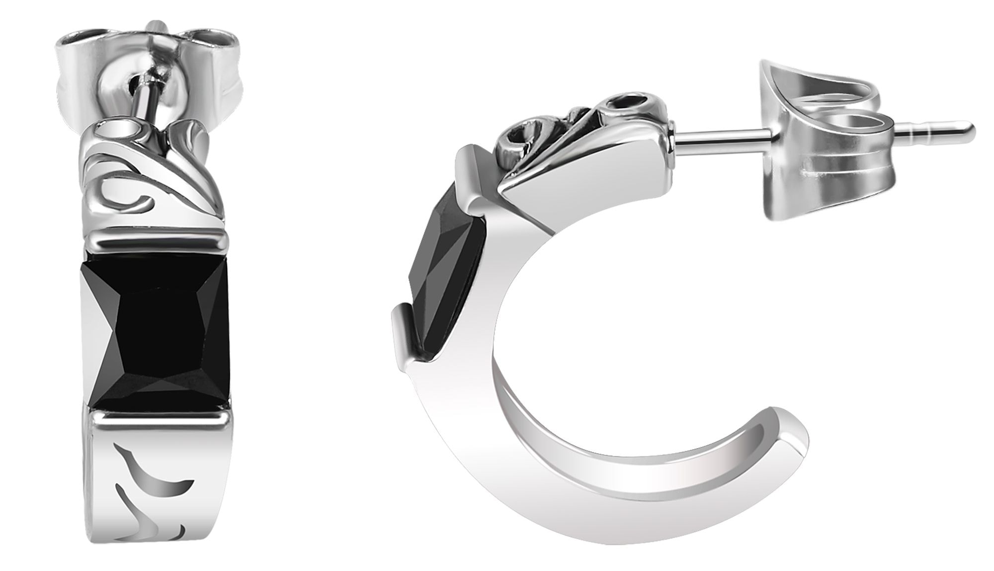 Adelia´s Paar Ohrhänger »Damen Ohrringe – Ohrstecker aus Edelstahl« Perfekt zum Verschenken an besondere Menschen