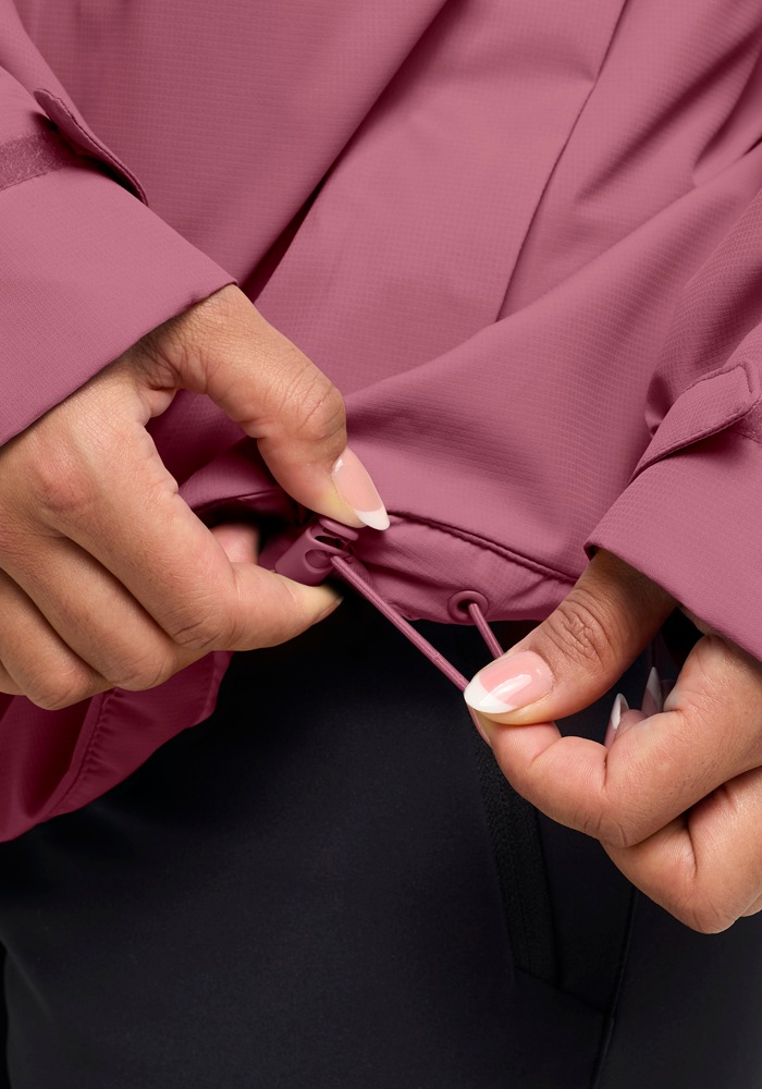 Jack Wolfskin Outdoorjacke »WISPER INS JKT W«, mit Kapuze