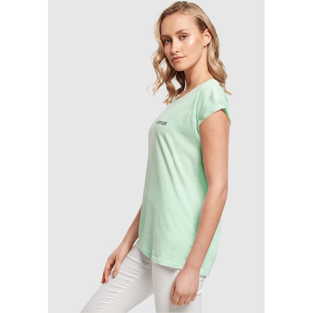 Merchcode T-Shirt »Damen Ladies Attitude Extended Shoulder Tee«, (1 tlg.)  für kaufen | BAUR