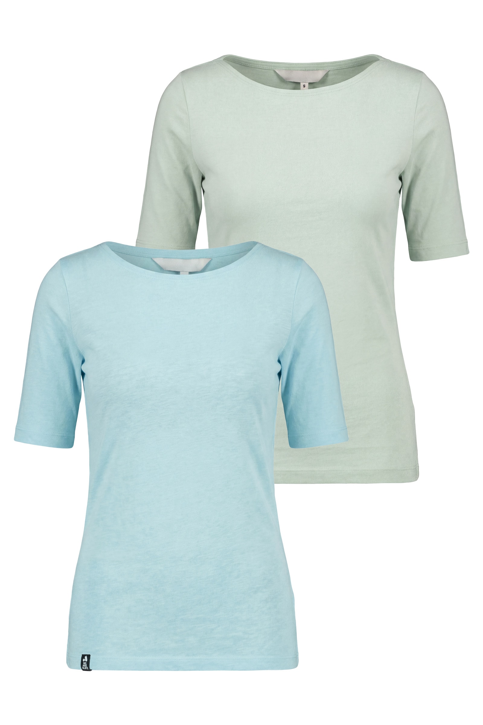 Alife & Kickin leichtes Sommer-Top aus Bio-Baumwolle mit Halbarm