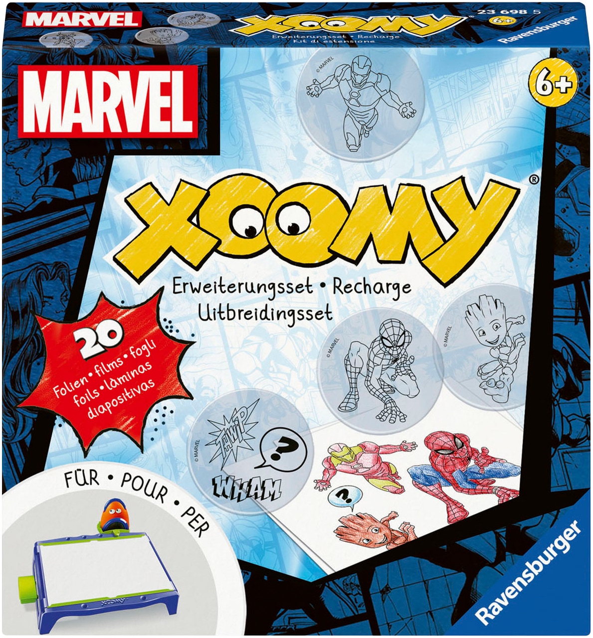 Malvorlage »Xoomy Refill Marvel«, Made in Europe, FSC® - schützt Wald - weltweit