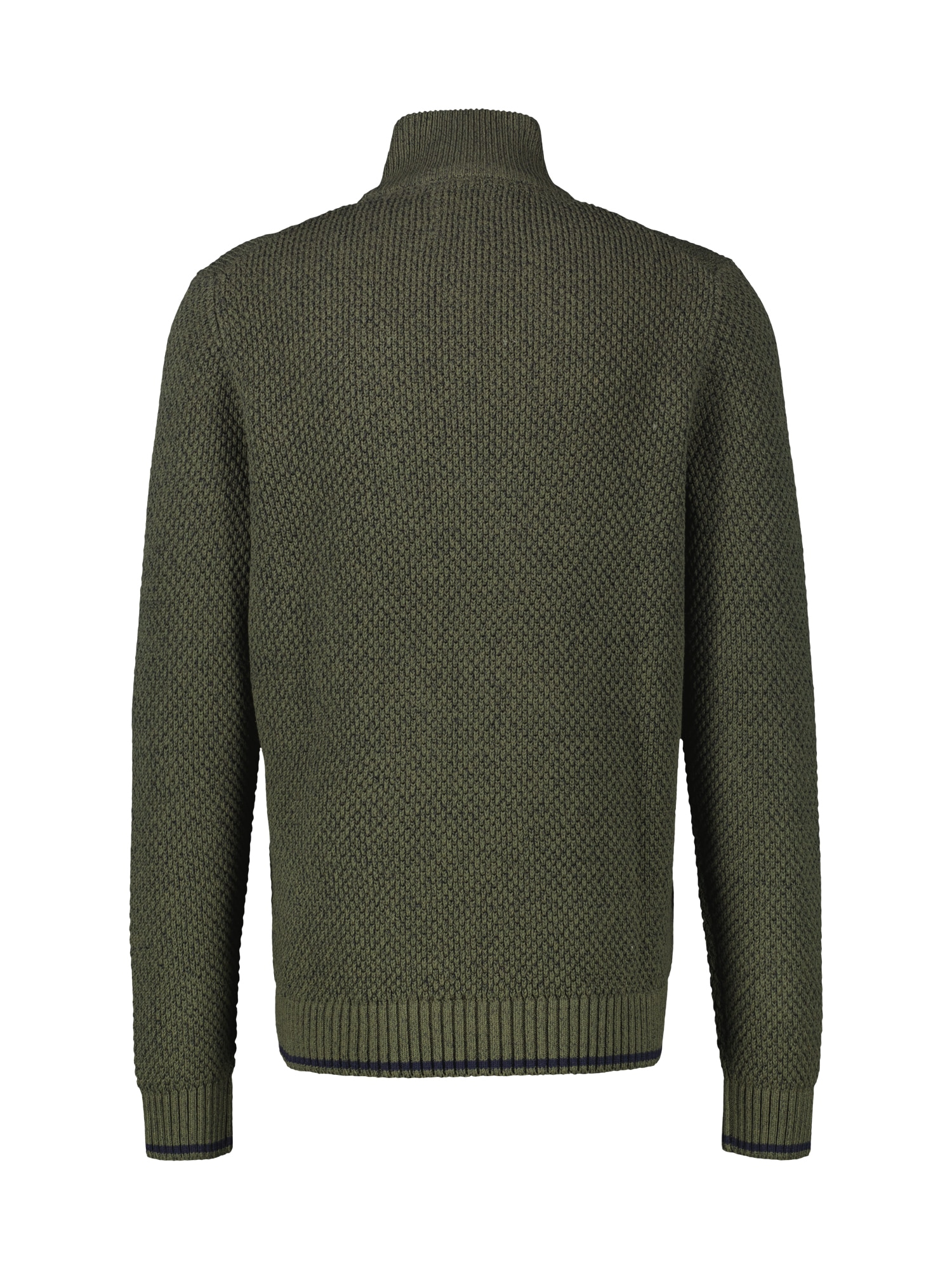 LERROS Strickpullover »LERROS Strickpullover mit Zopfmuster und Troyerkragen«