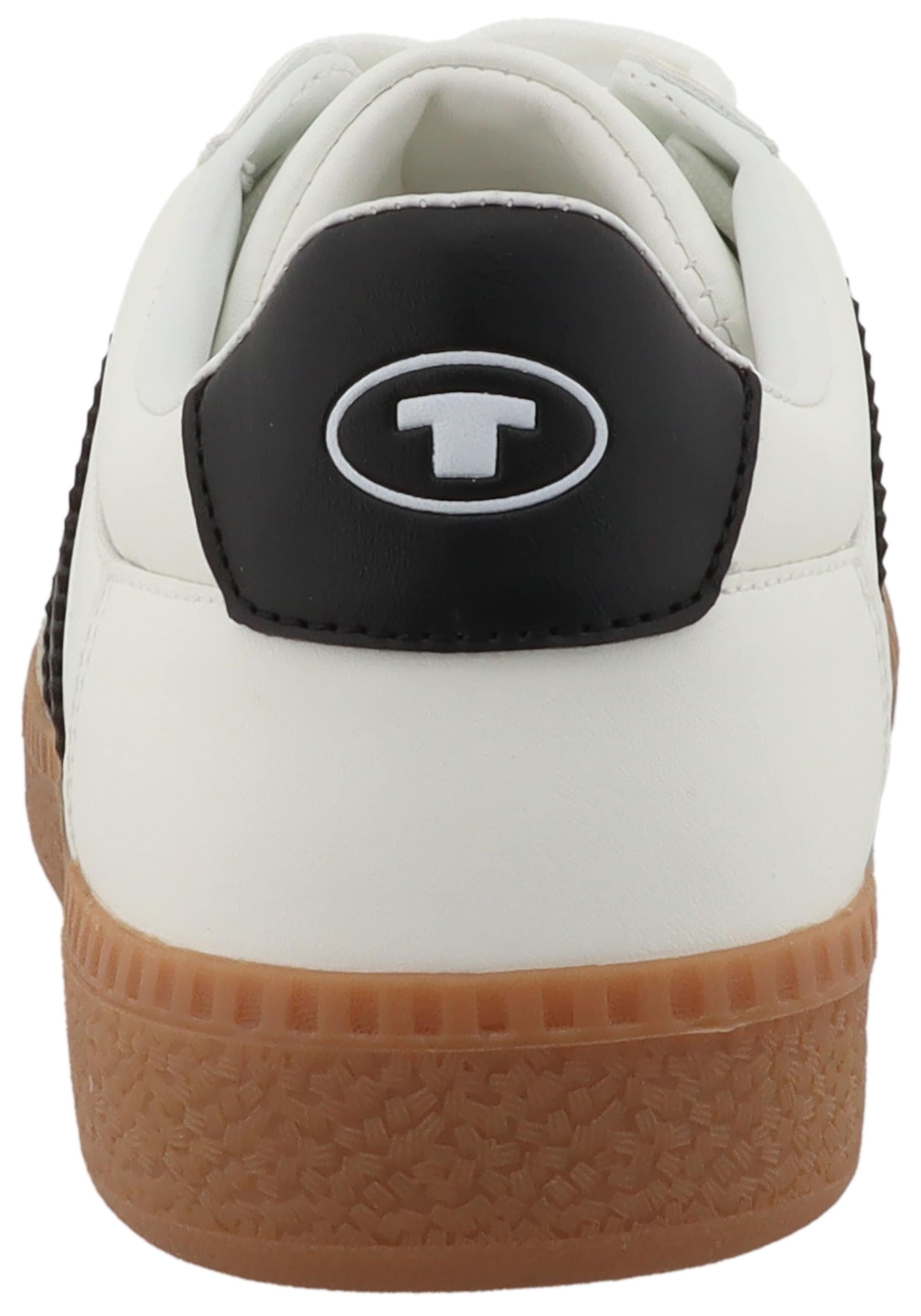 TOM TAILOR Sneaker »Kauthar«  Freizeitschuh, Halbschuh, Schnürschuh mit Kontrastbesatz