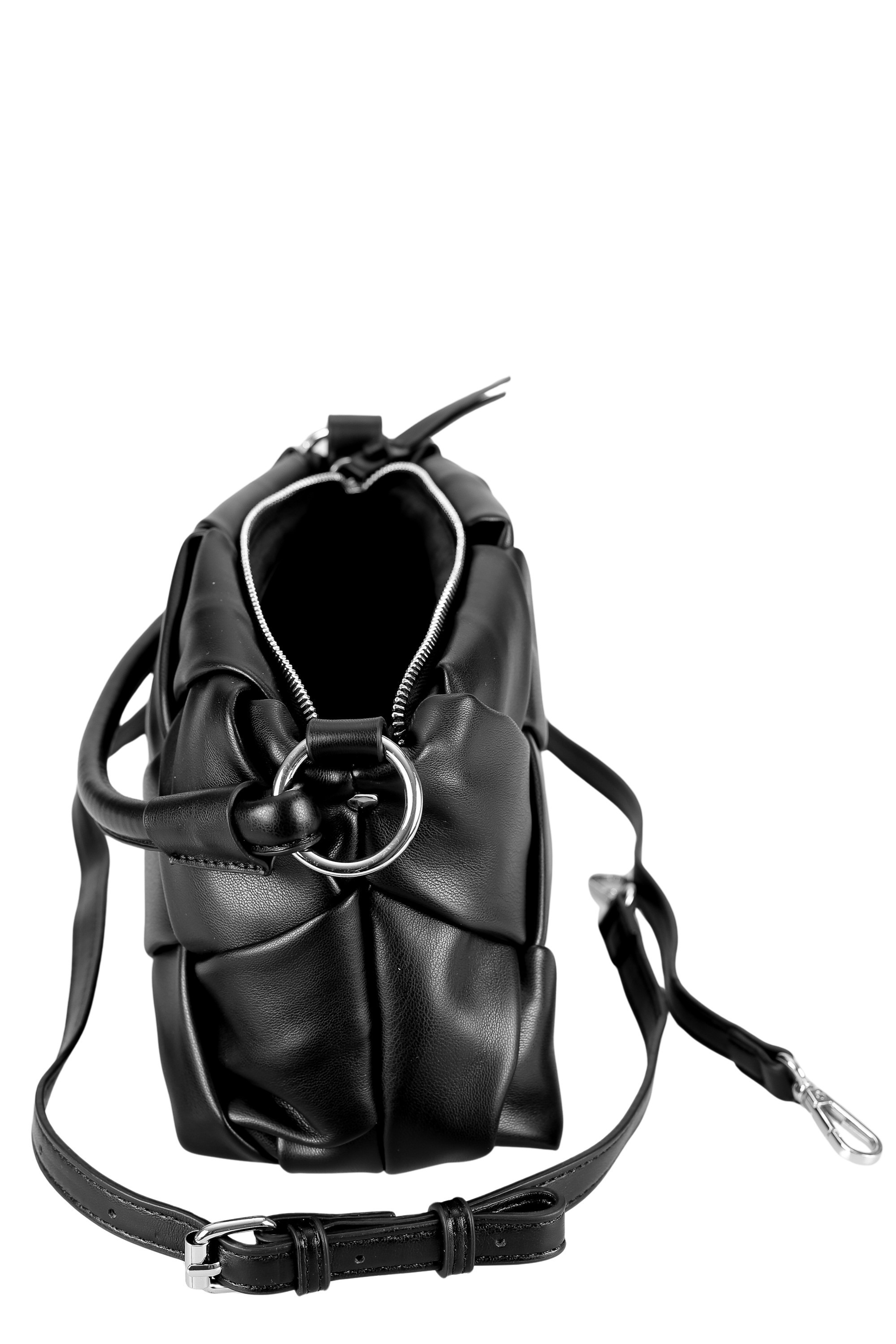 COLLEZIONE ALESSANDRO Schultertasche »Giorgia«, Elegante Flechttasche mit Trageriemen