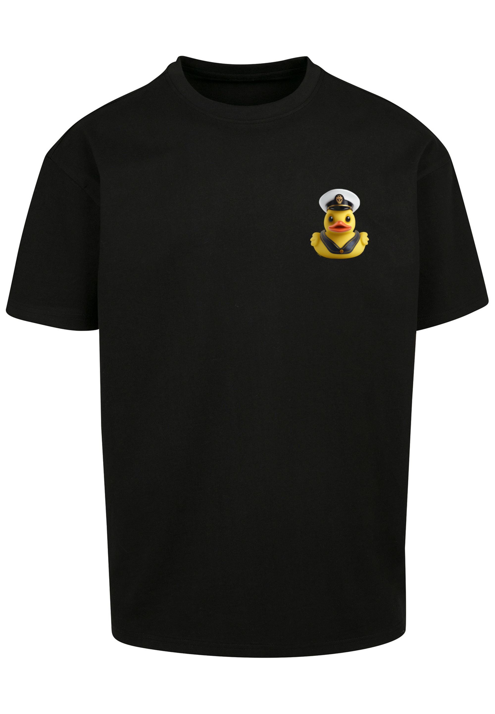 F4NT4STIC T-Shirt »Rubber Duck Captain OVERSIZE TEE«, Print