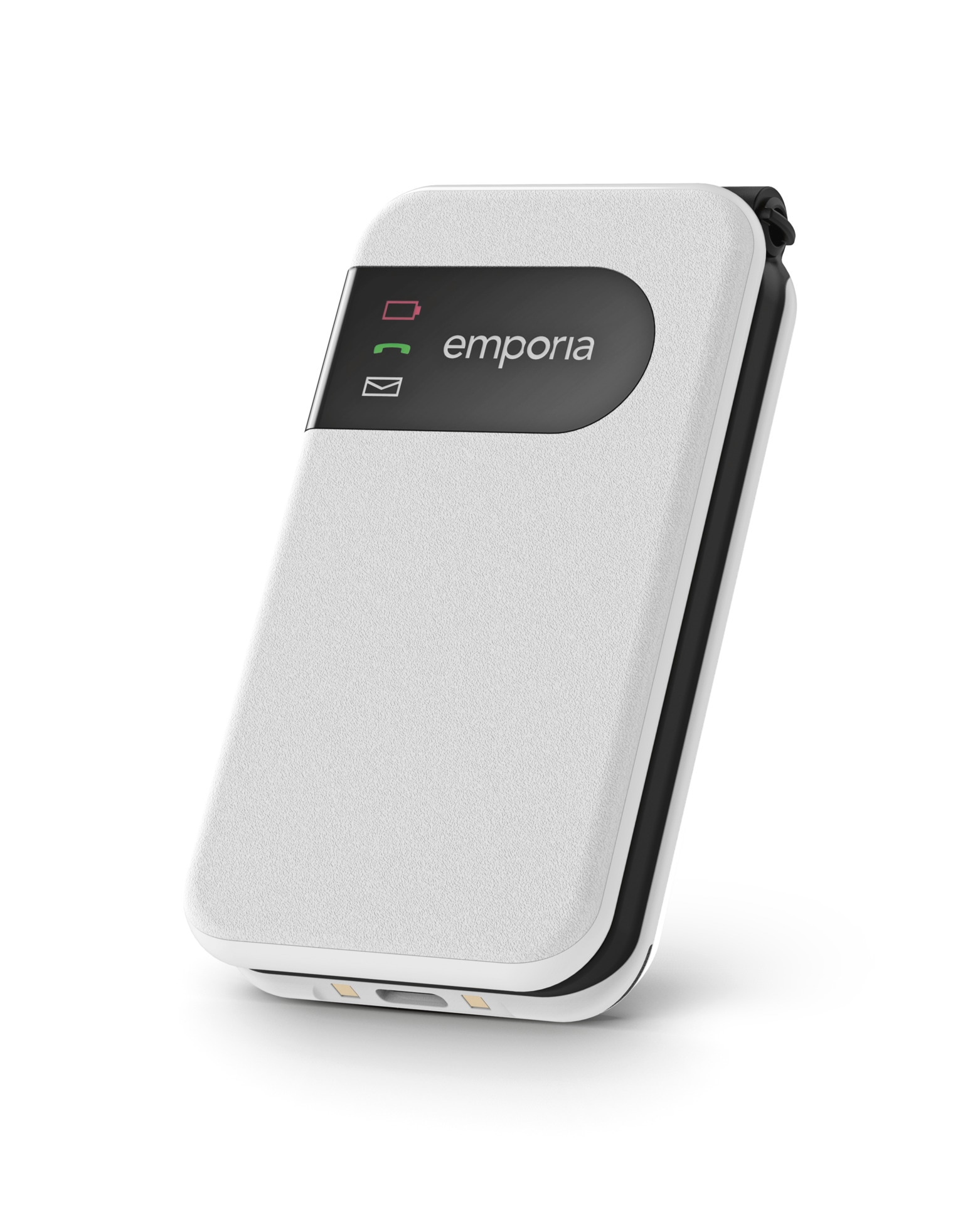 Emporia Klapphandy »emporiaSIMPLICITYglam 4G«, Weiß