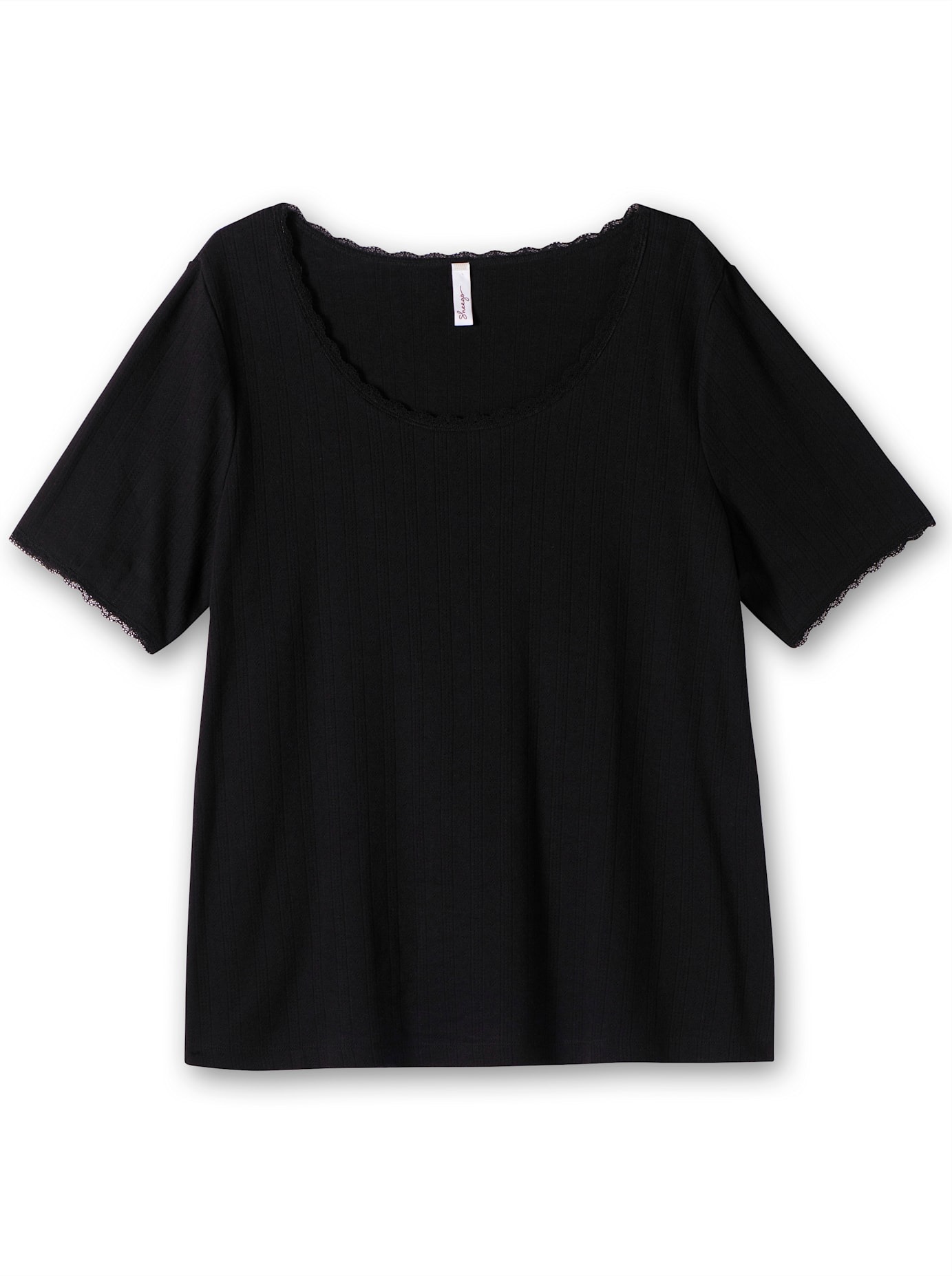 Sheego T-Shirt Women's Black 48/50 3