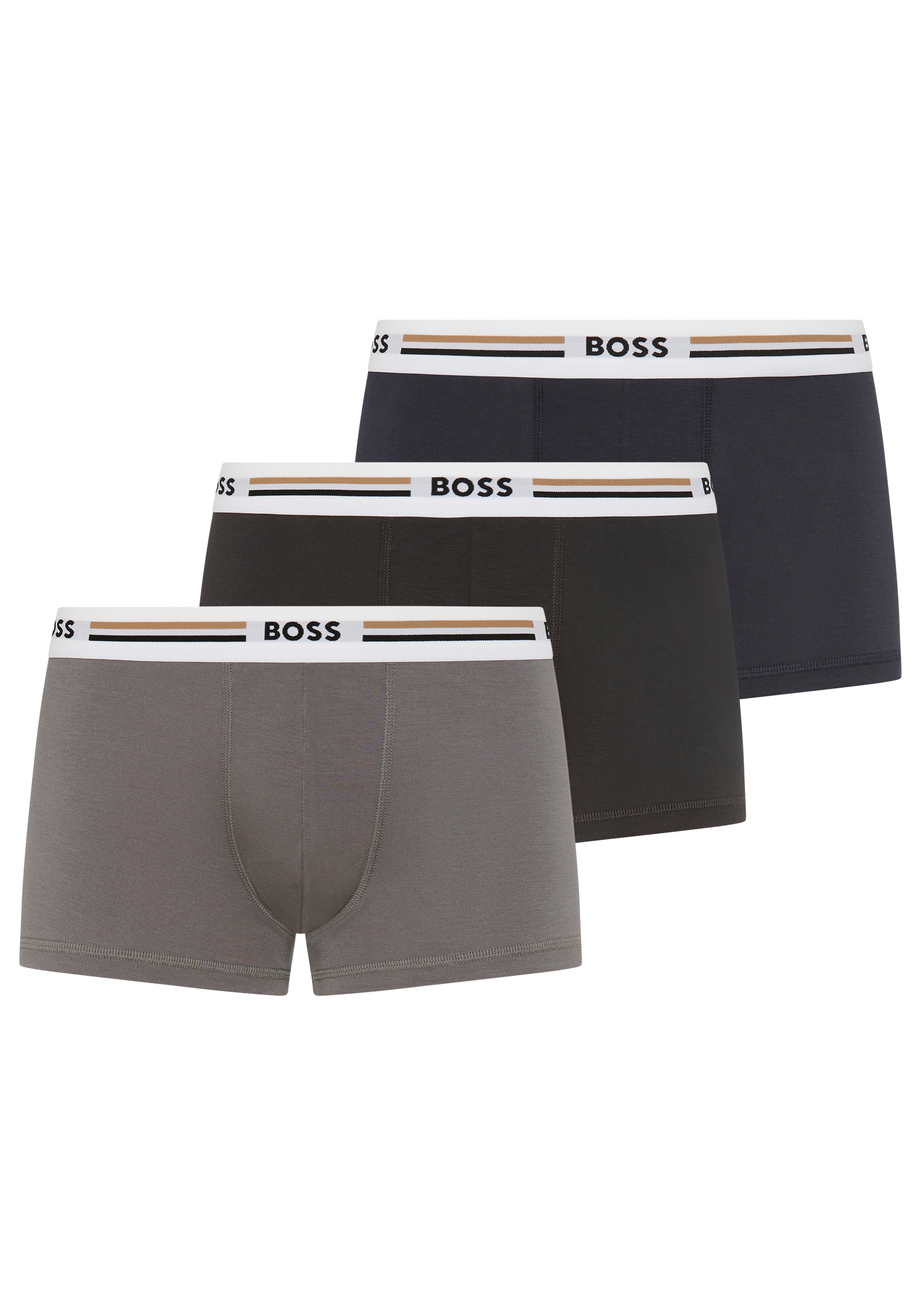 BOSS Trunk "3P Reviv", 3 Stk. mit engem Bein günstig online kaufen