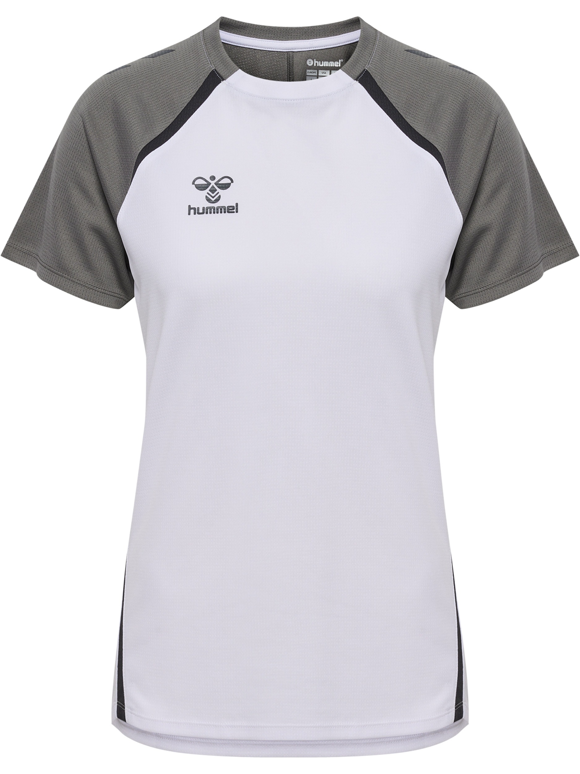 hummel Trainingsshirt "HMLLEAD 2.0 JERSEY S/S WOMAN" sportliche Passform, kurze Ärmel, atmungsaktives Material