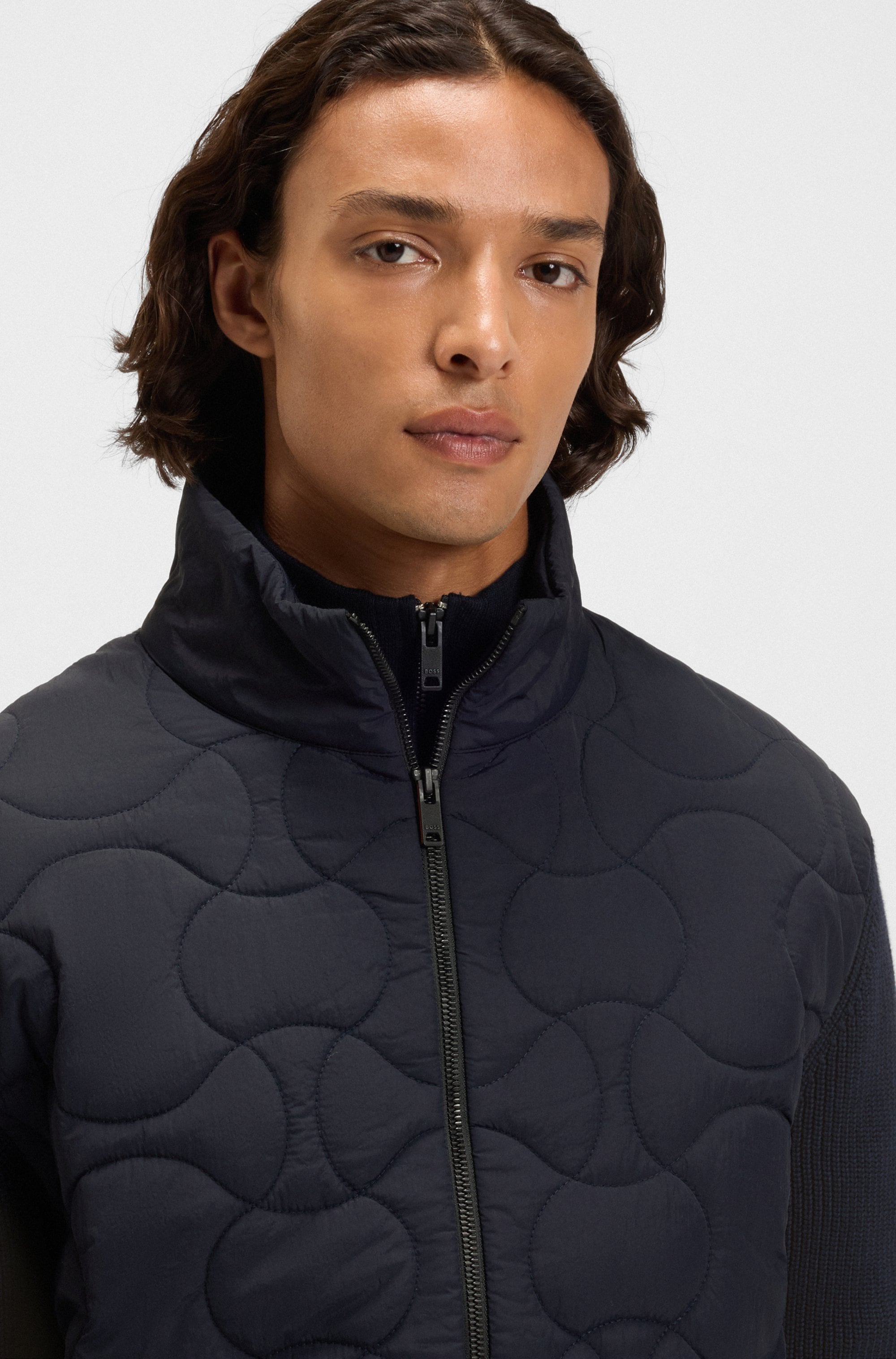BOSS ORANGE Outdoorjacke »Kavietor«, mit leicht wattiertem Vorderteil