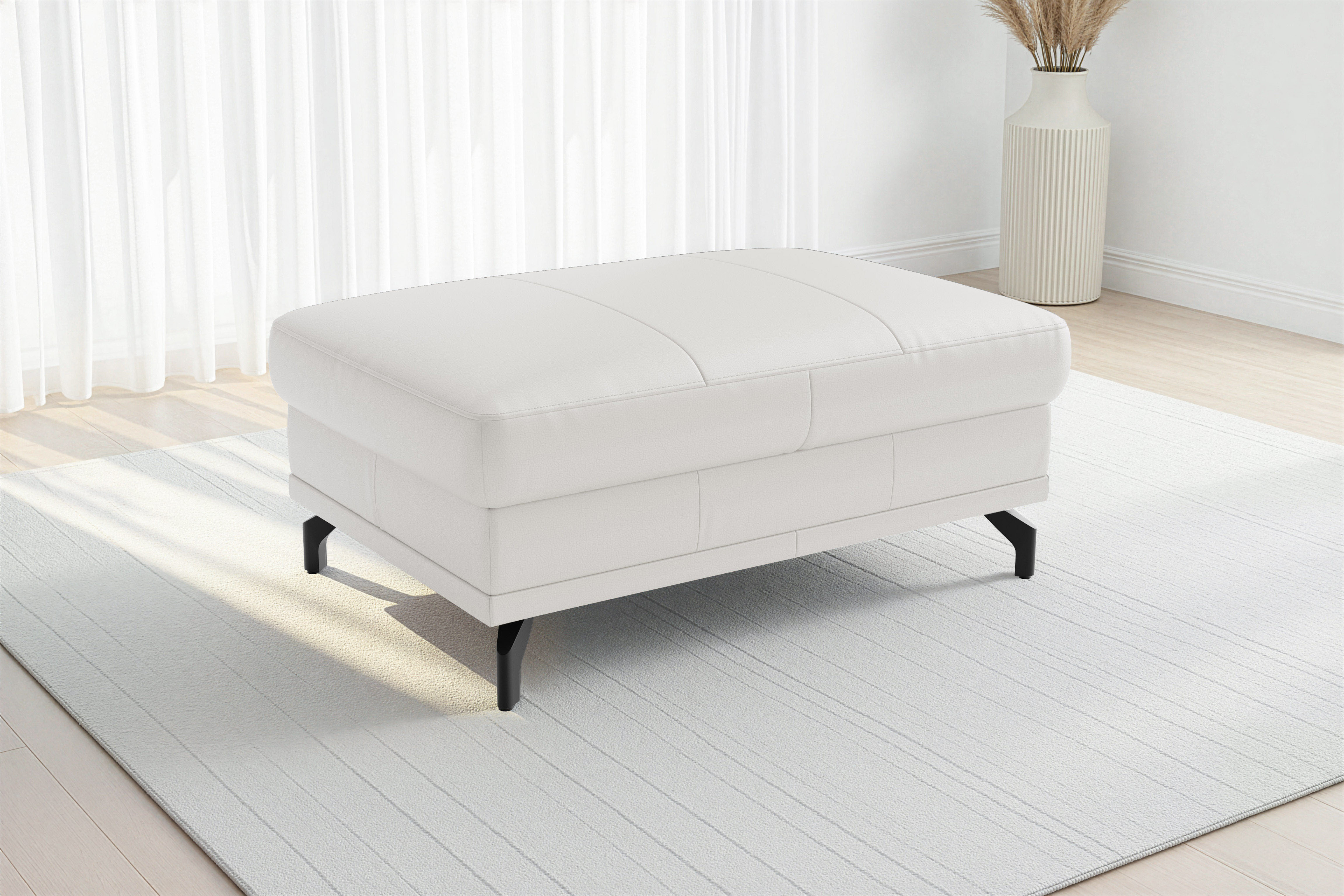 sit&more Polsterhocker "Chelsea, B: 103 cm, Leder" mit praktischem Stauraum, besonders langlebig
