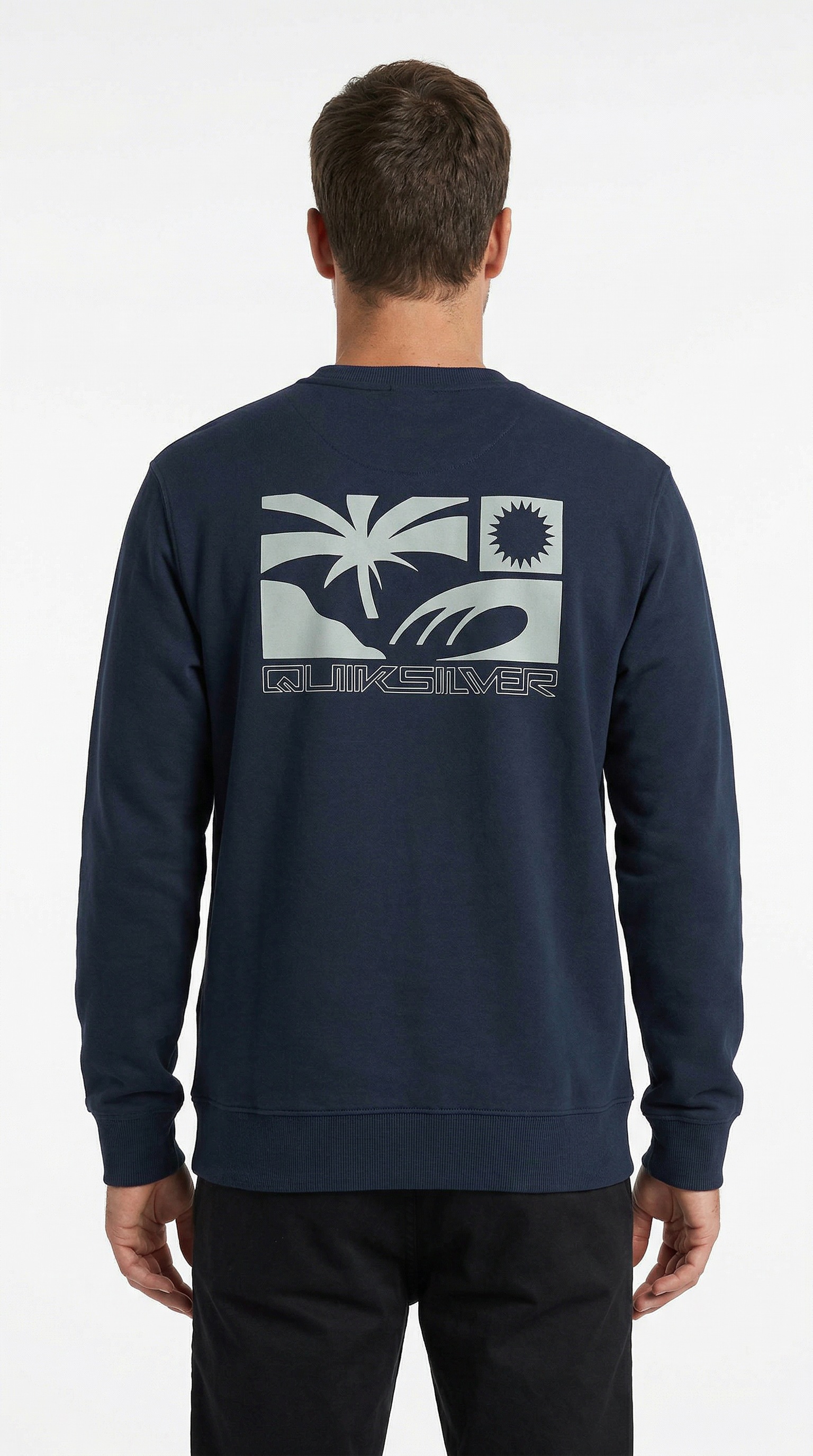 Quiksilver Sweatshirt "BASIC GRAPHIC CREW", sportlicher Stil, vielseitig ei günstig online kaufen