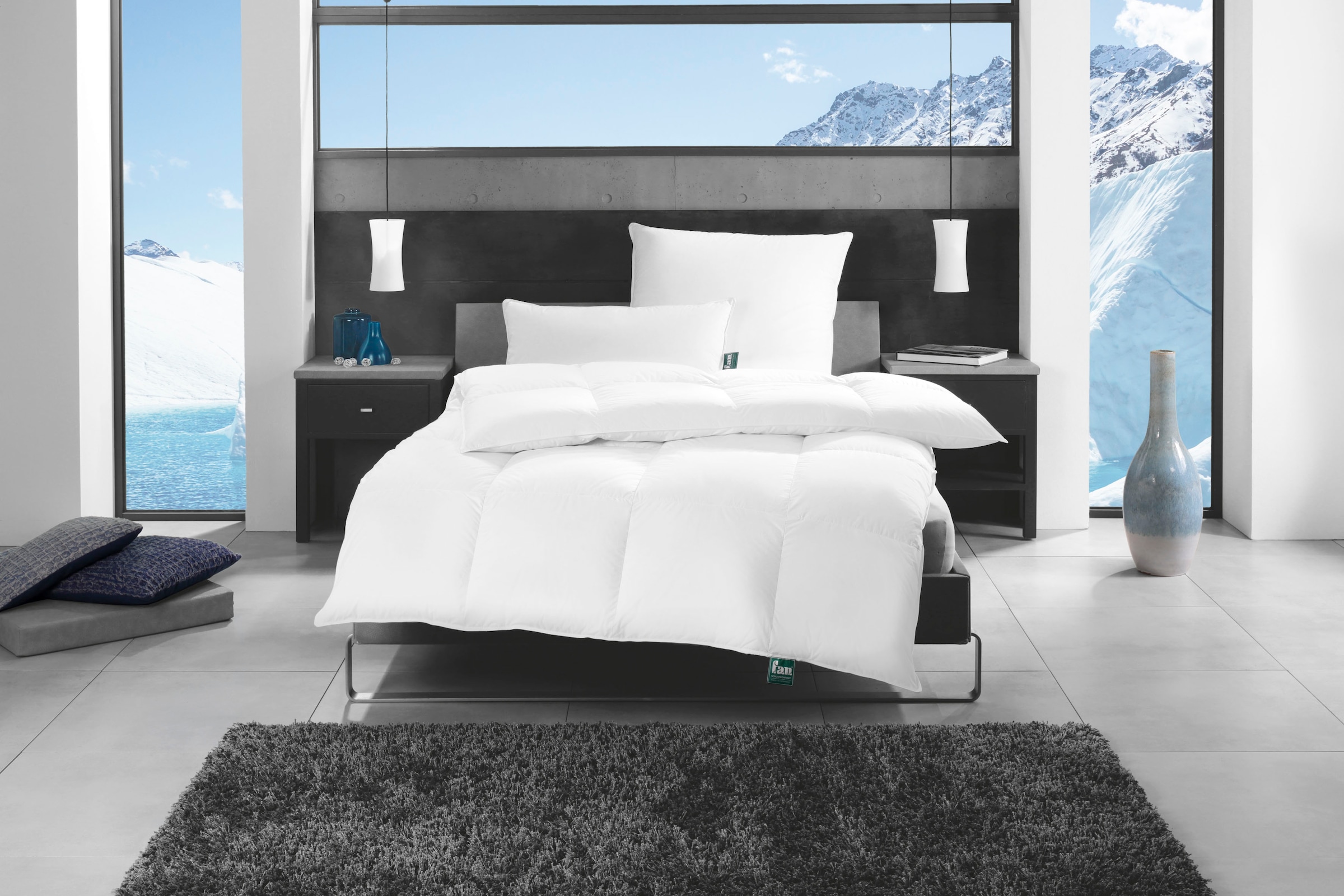 fan 3-Kammer-Kopfkissen "f.a.n. Alaska" 1 Stk. tlg. günstig online kaufen