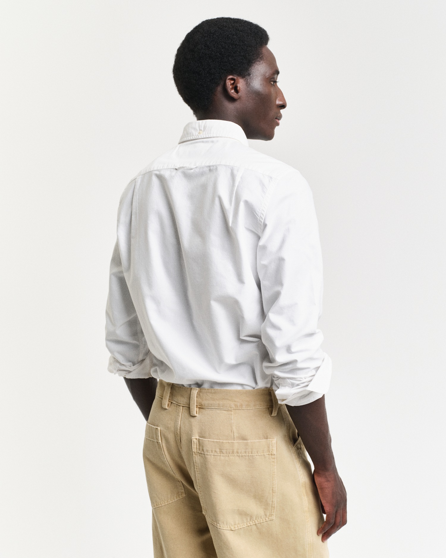 Gant Langarmhemd "Slim Fit Oxford Hemd strukturiert langlebig dicker", Oxfo günstig online kaufen