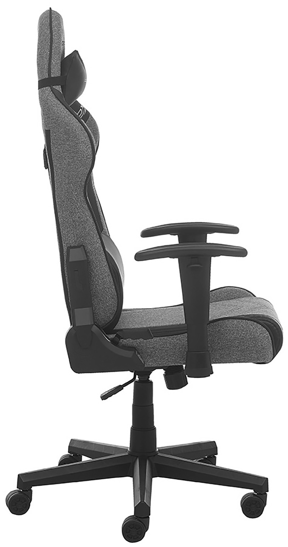 MCA furniture Gaming-Stuhl »DX Racer Prince Gamingchair«, (Set), 1 St., Stoff, Gaming,Racing,Design,Lordose,Kissen,Armlehne,drehbar,verstellbar