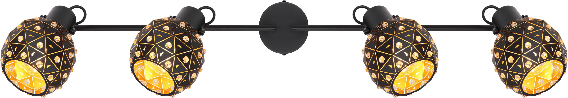 GLOBO LIGHTING Deckenstrahler »JODIE« E27 1 Stk. Spot Deckenspot Flur Schlafzimmer Wohnzimmer