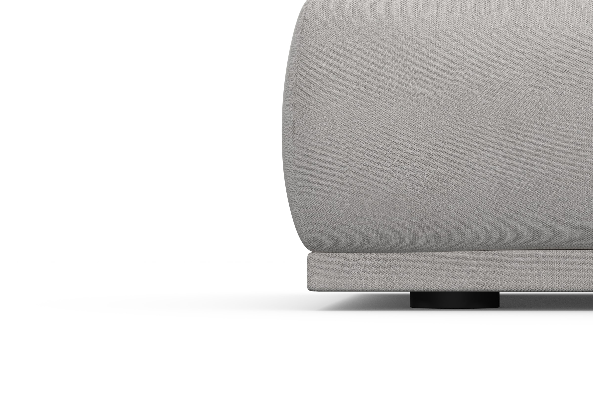 TRENDMANUFAKTUR Hocker »Braga, mit hochwertigem Kaltschaum, quadratisch, in Cord erhältlich« 1 Stk. tlg. moderner Polsterhocker, 85/42/85 cm (B/H/T)