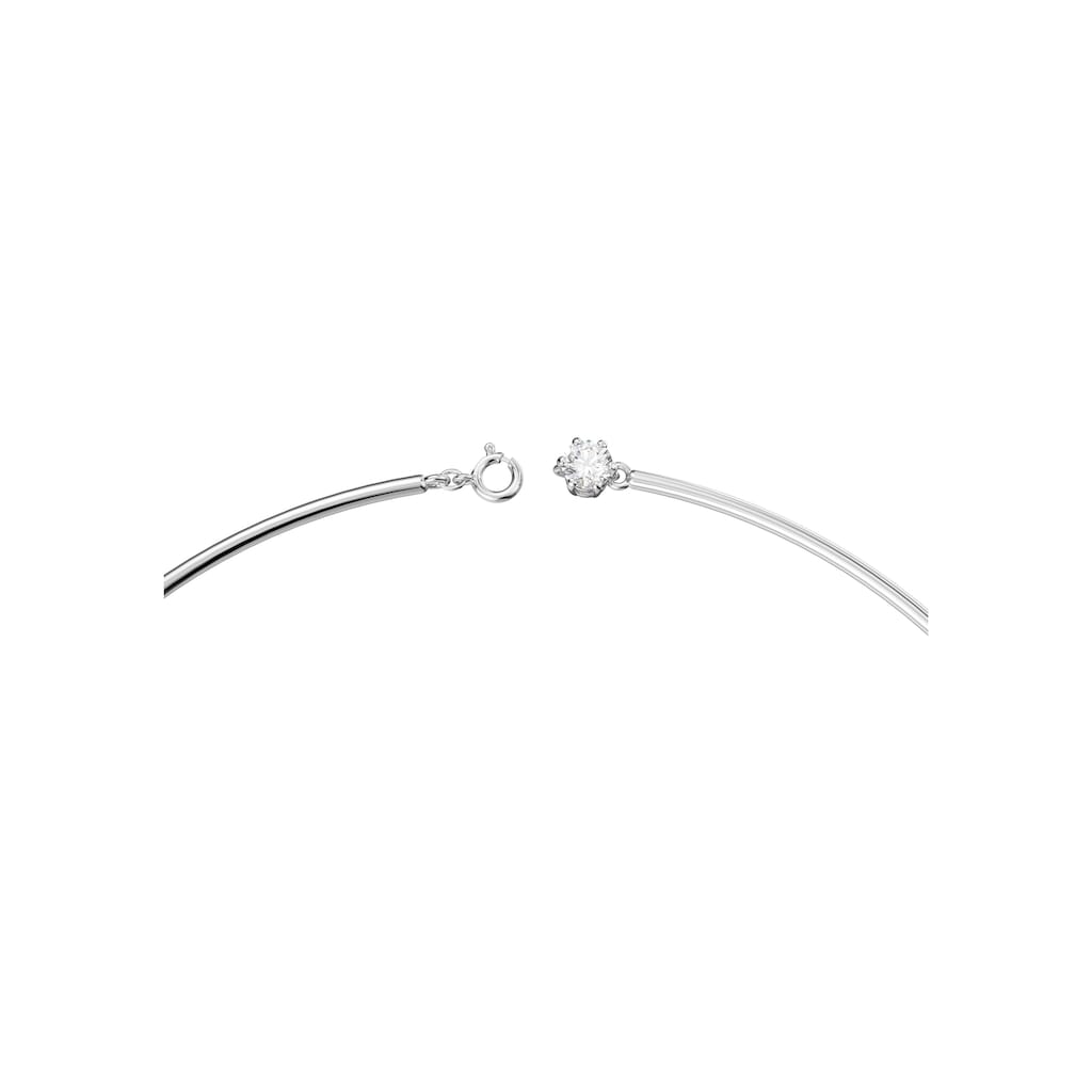 Swarovski Kette ohne Anhänger »Constella Halskette, Rundschliff, Weiß, Rhodiniert, 5638699«