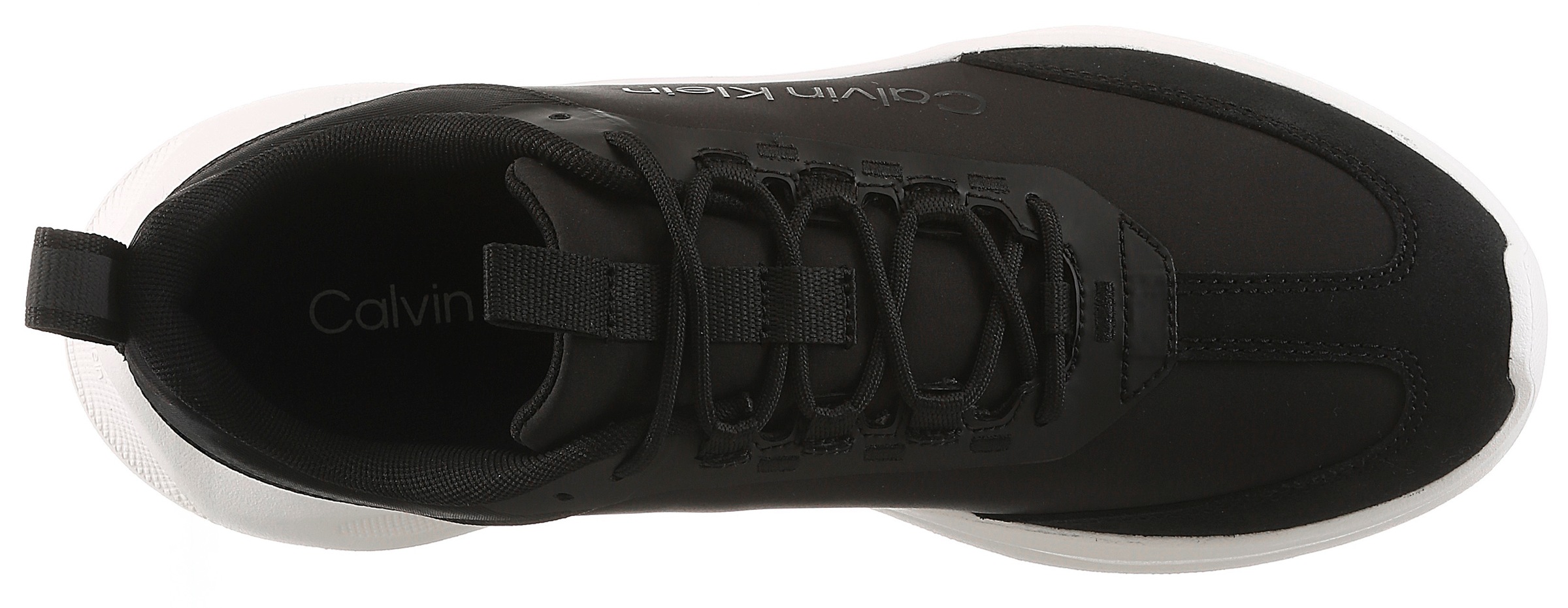 Calvin Klein Sneaker »LIGHT EVA RUNNER«  Freizeitsneaker, Halbschuh, Schnürschuh mit CK-Logo