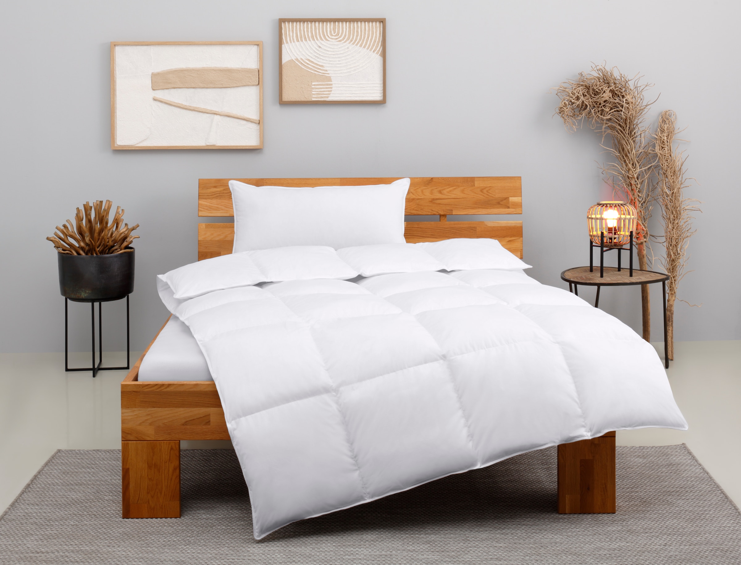 OTTO home Kunstfaserbettdecke + Kopfkissen "Taylore Set: 1 Bettdecke 135x20 günstig online kaufen