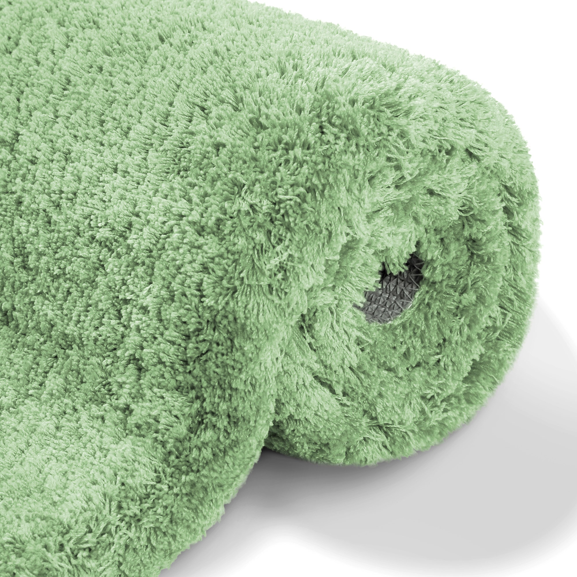 my home Badematte »Kaarin«, rutschhemmend beschichtet, schnell trocknend, Badteppich, getuftet, flauschig, hochflor, große Farbauswahl