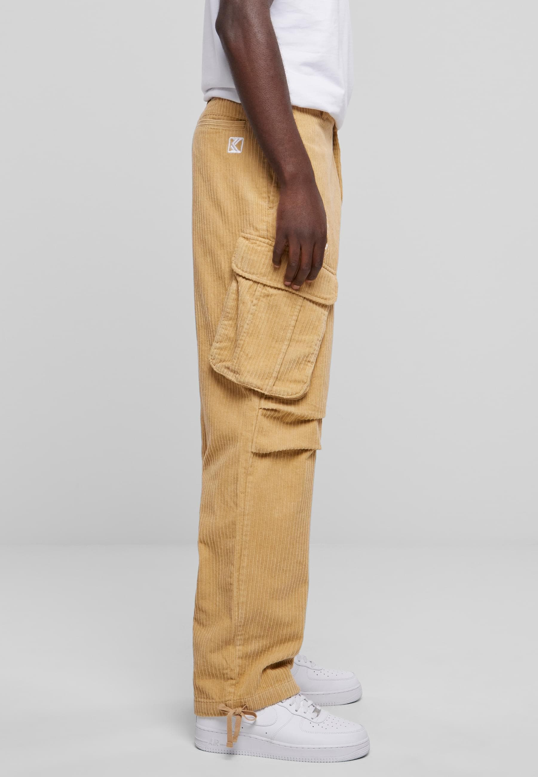 Karl Kani Cargohose »Karl Kani Herren KU233-005-1 KK Retro Corduroy Cargo Pants«, (1 tlg.)