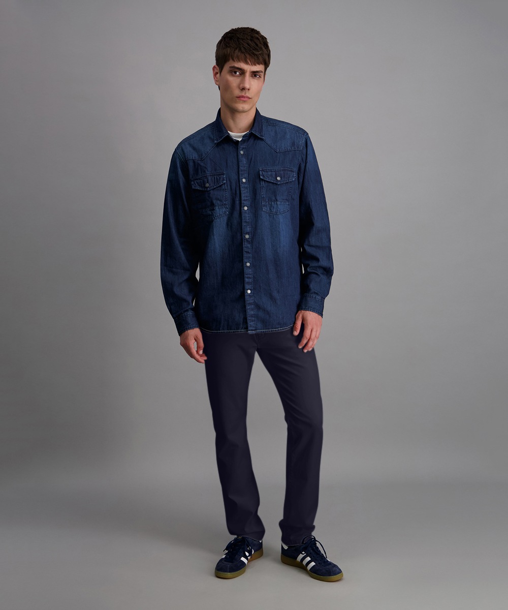 Pioneer Authentic Jeans ERIC Chino Pants Night Sky 36 3