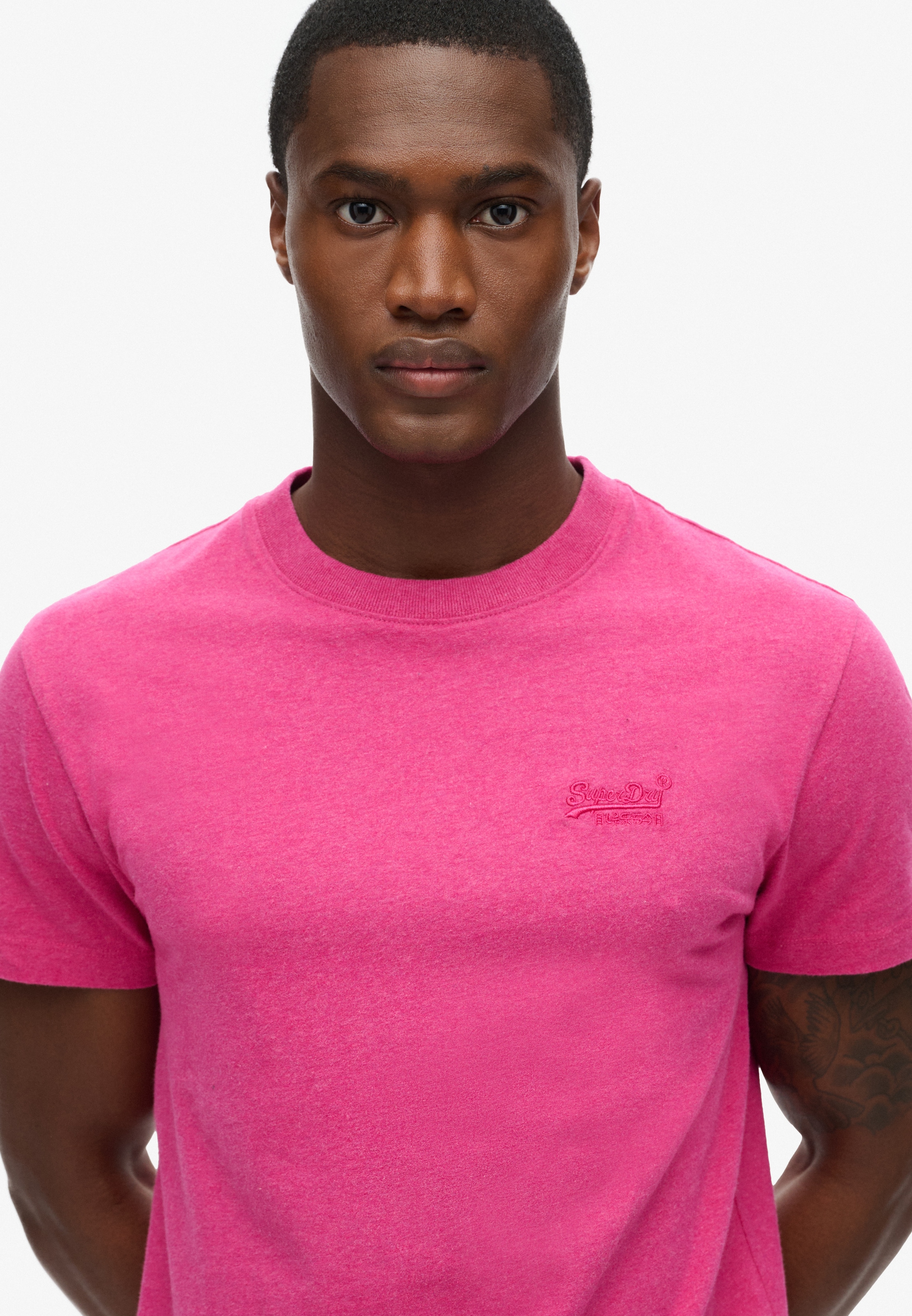 Superdry Rundhalsshirt »ESSENTIAL LOGO EMB TEE«