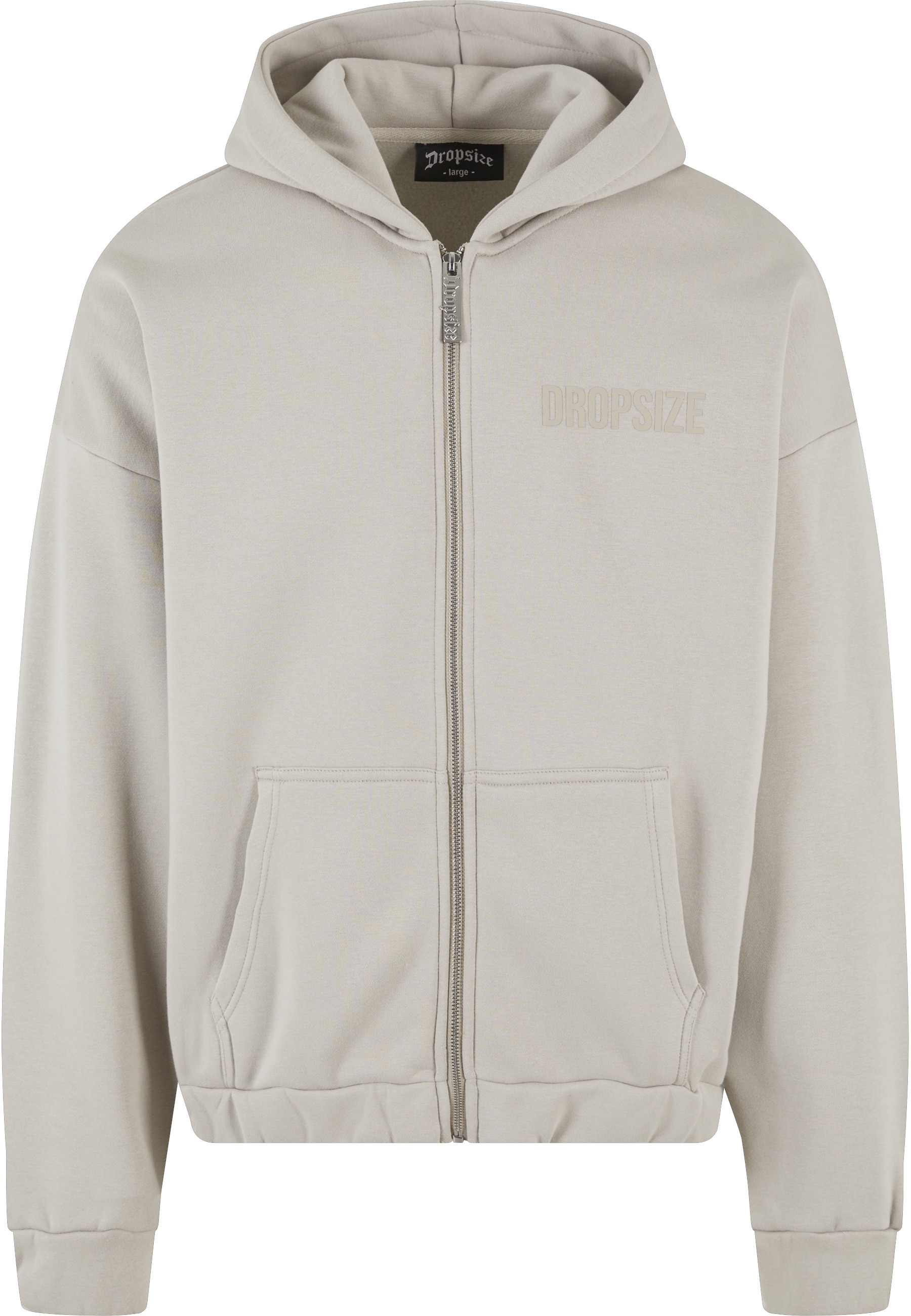 Dropsize Sweatjacke "Dropsize Herren Heavy Oversize HD Print Zip Hoodie" günstig online kaufen