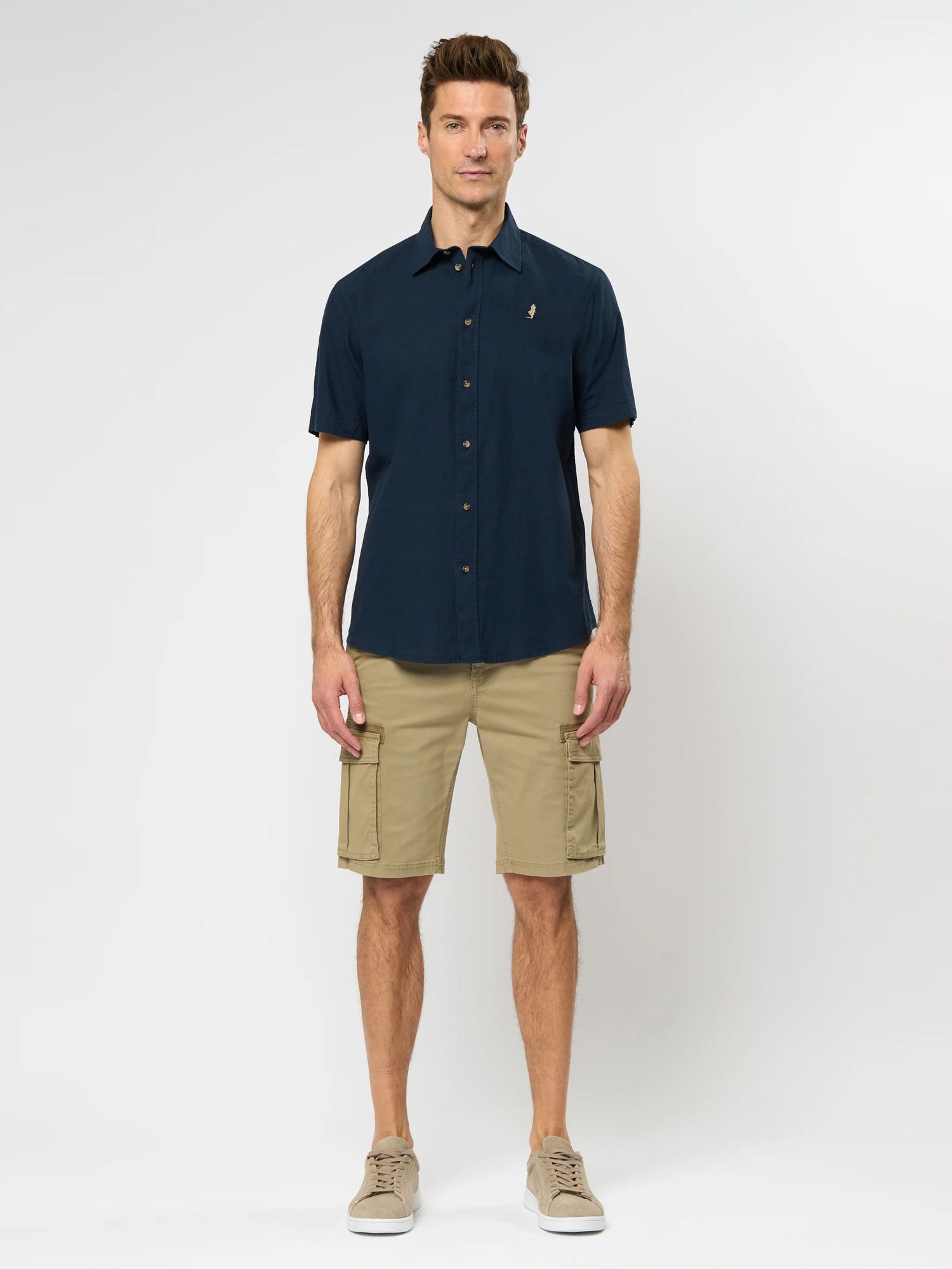 MCS Langarmhemd »MCS shirt Fort Worth«