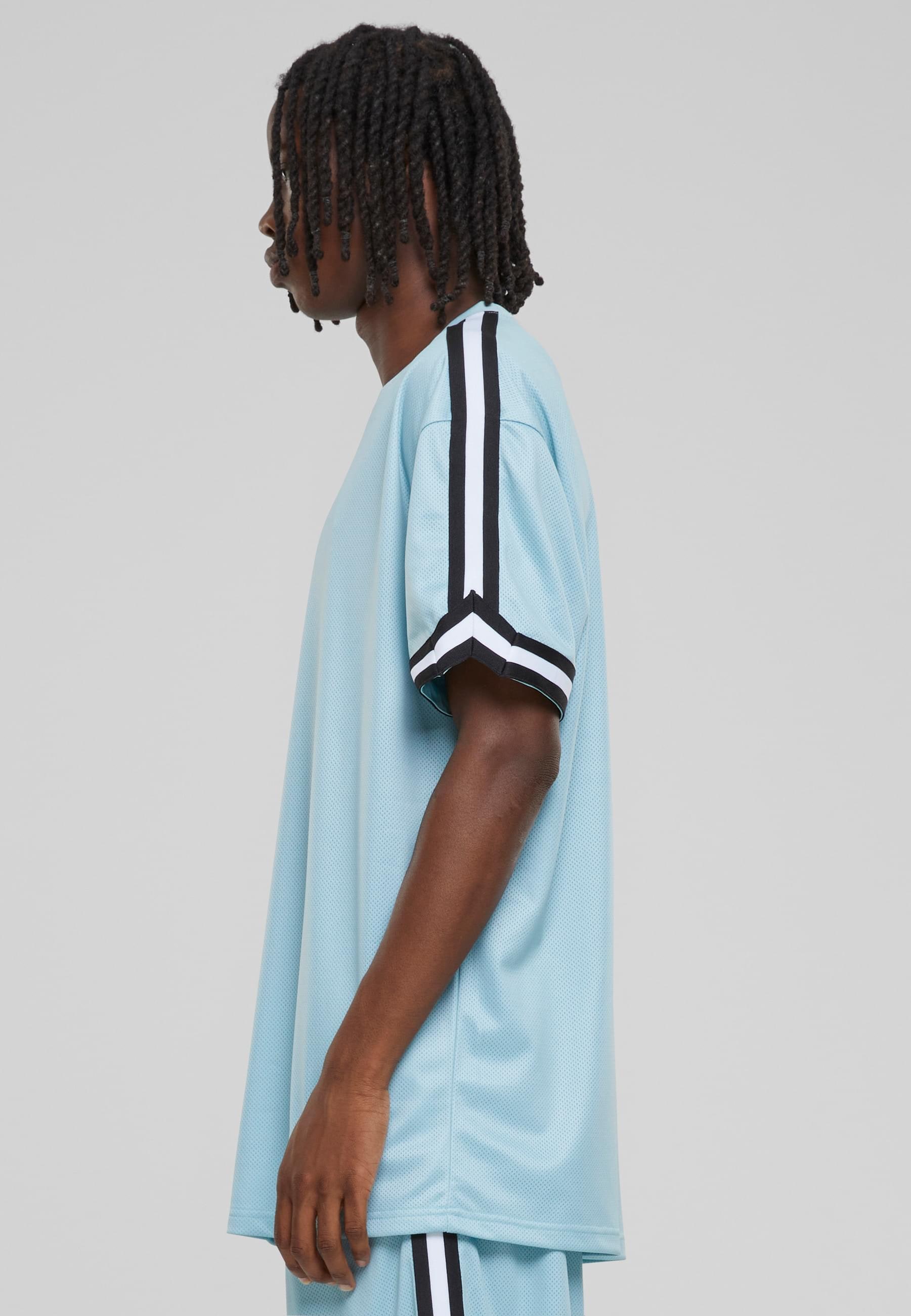 URBAN CLASSICS T-Shirt »Urban Classics Herren Oversized Stripes Mesh Tee«, (1 tlg.)