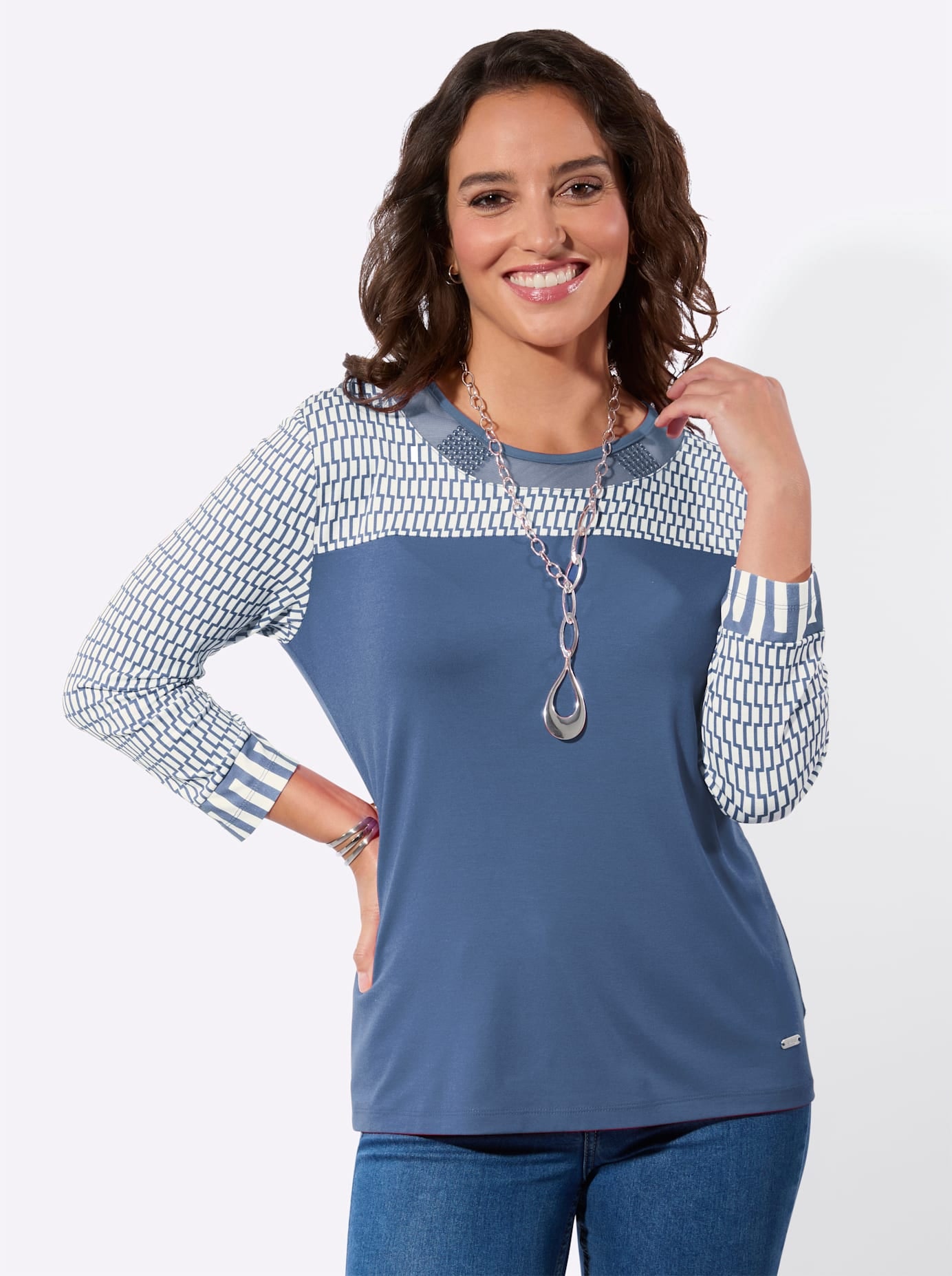 Casual Looks 3/4-Arm-Shirt "3/4-Arm-Shirt" 1 tlg. günstig online kaufen
