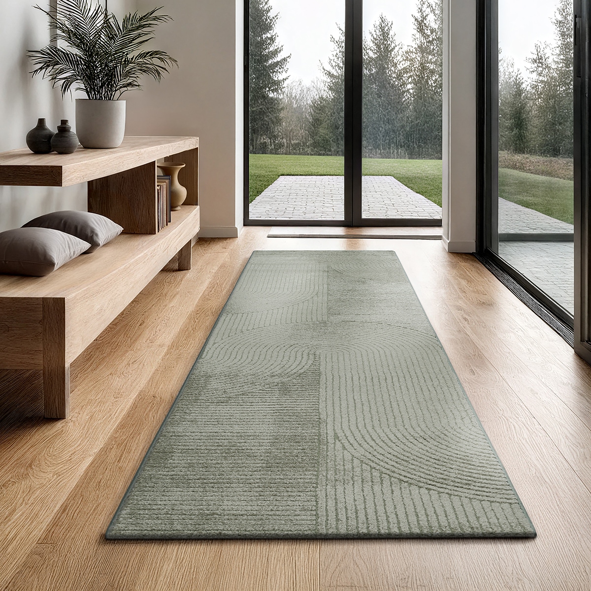 Everest Carpet Green 80x150cm