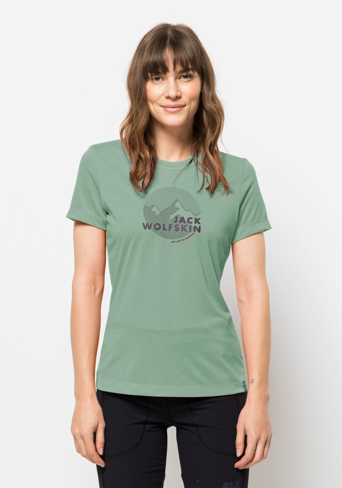 T Jack Wolfskin BAUR T-Shirt W« bestellen GRAPHIC »HIKING | für S/S
