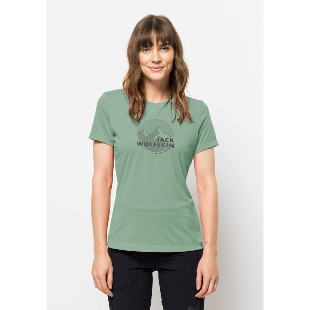 Jack Wolfskin T-Shirt »HIKING S/S GRAPHIC T W«