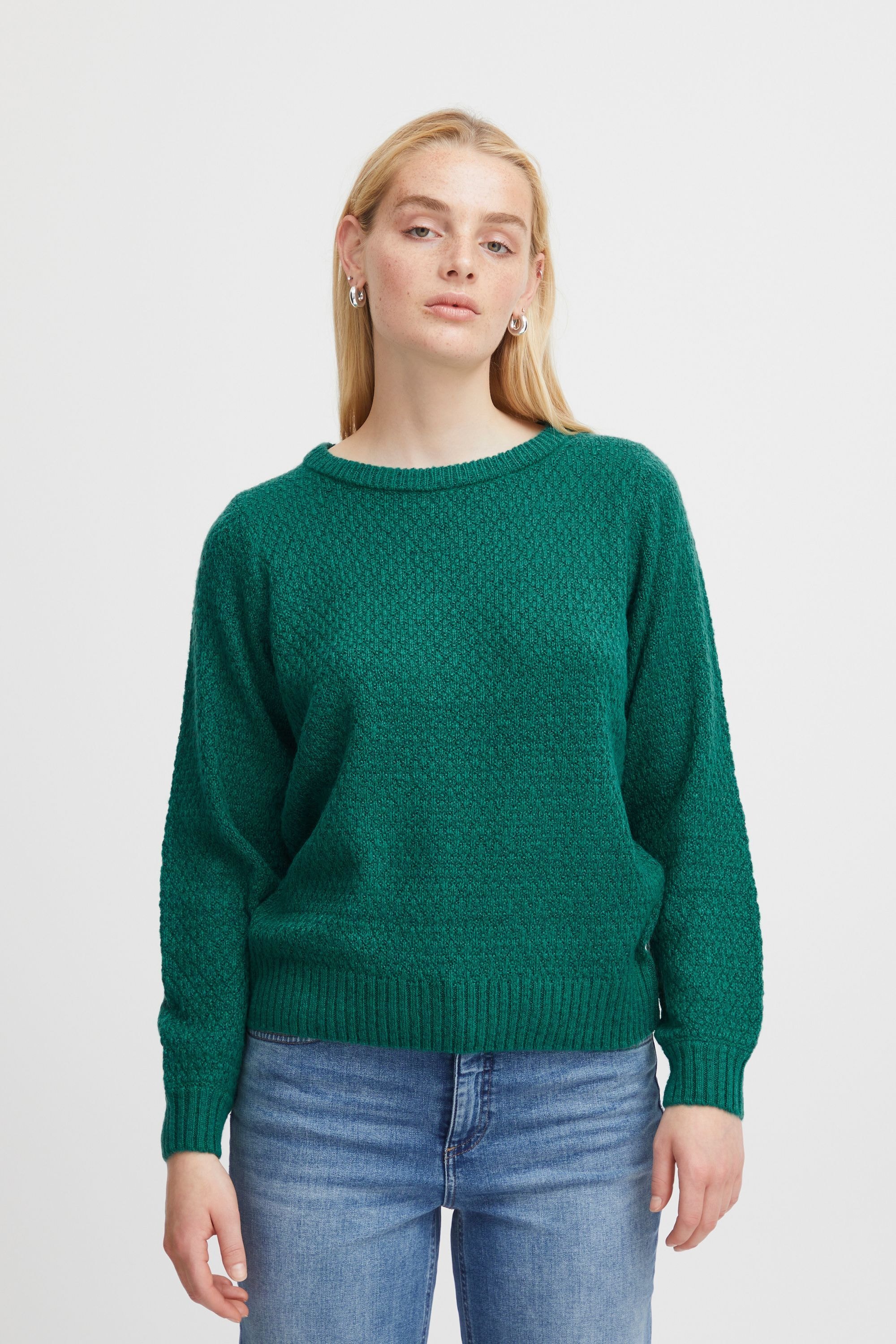 Ichi Strickfleece-Pullover »Strickpullover IHOdansa«